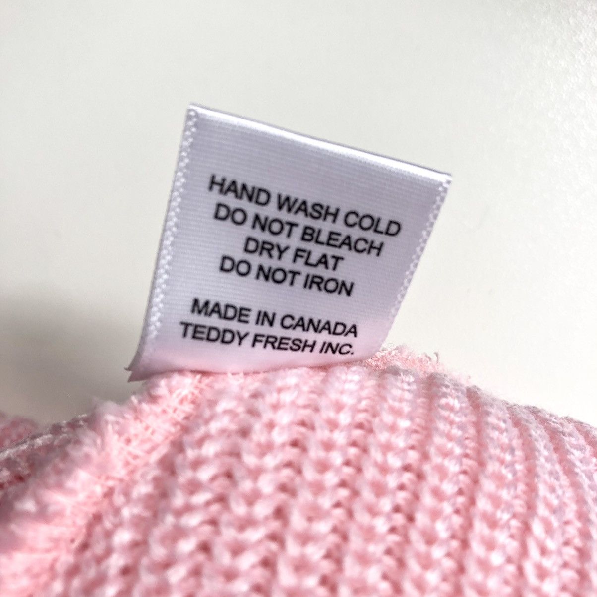 Teddy Fresh New TEDDY FRESH Beanie PINK Size ONE SIZE - 5 Thumbnail