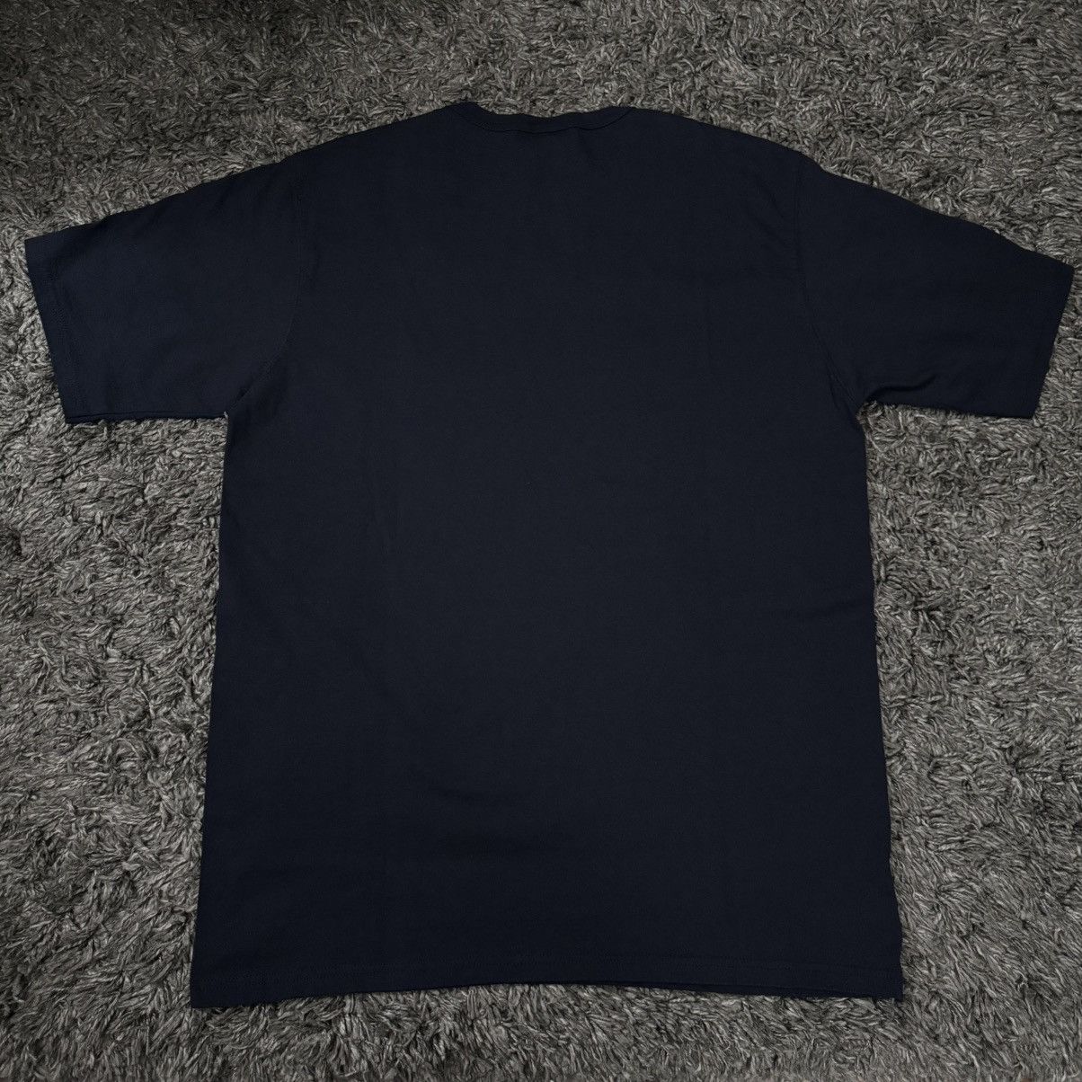 Champion Vintage Champion Suede Logo Navy Tee Size US XL / EU 56 / 4 - 6 Thumbnail