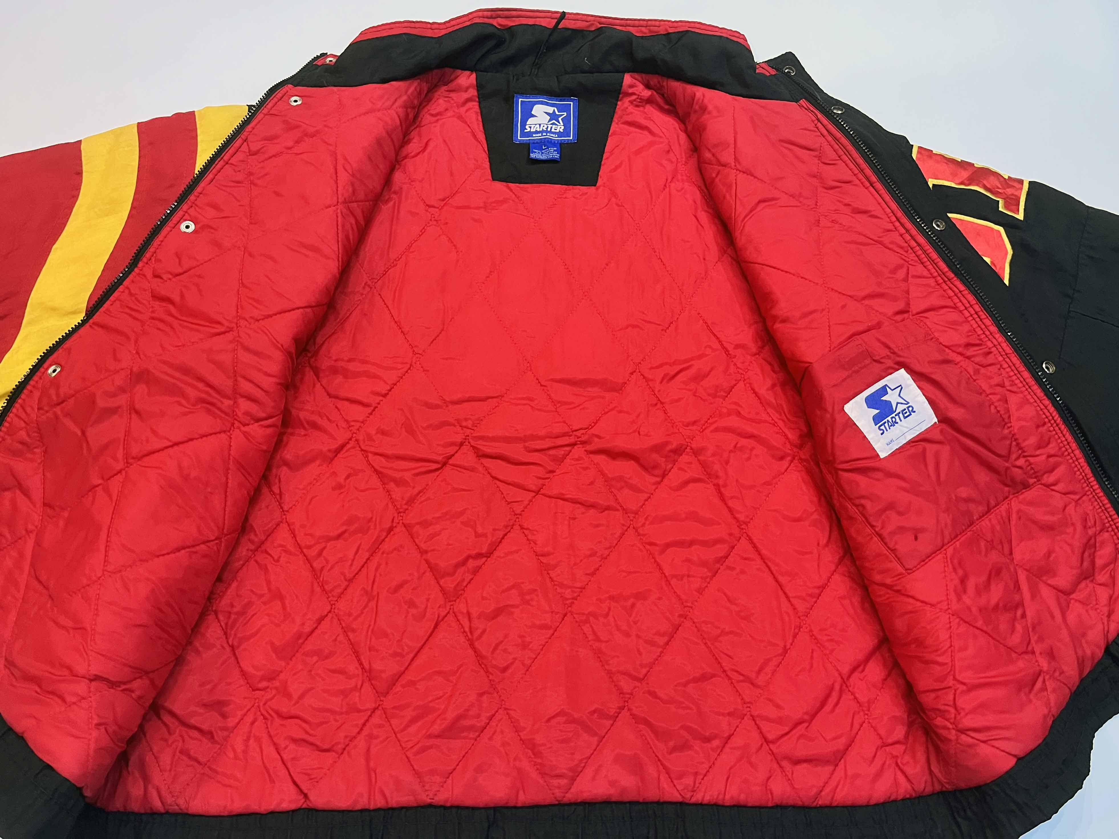Starter Vintage Starter Düsseldorfer DEG Eishockey Full Zip Jacket Size US L / EU 52-54 / 3 - 12 Thumbnail