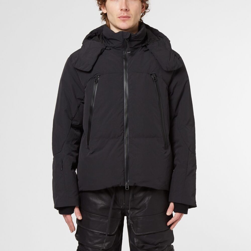 Other JG1 Black Detachable Hood Double Zip Puffer Down Jacket Sz L Size US L / EU 52-54 / 3 - 1 Thumbnail