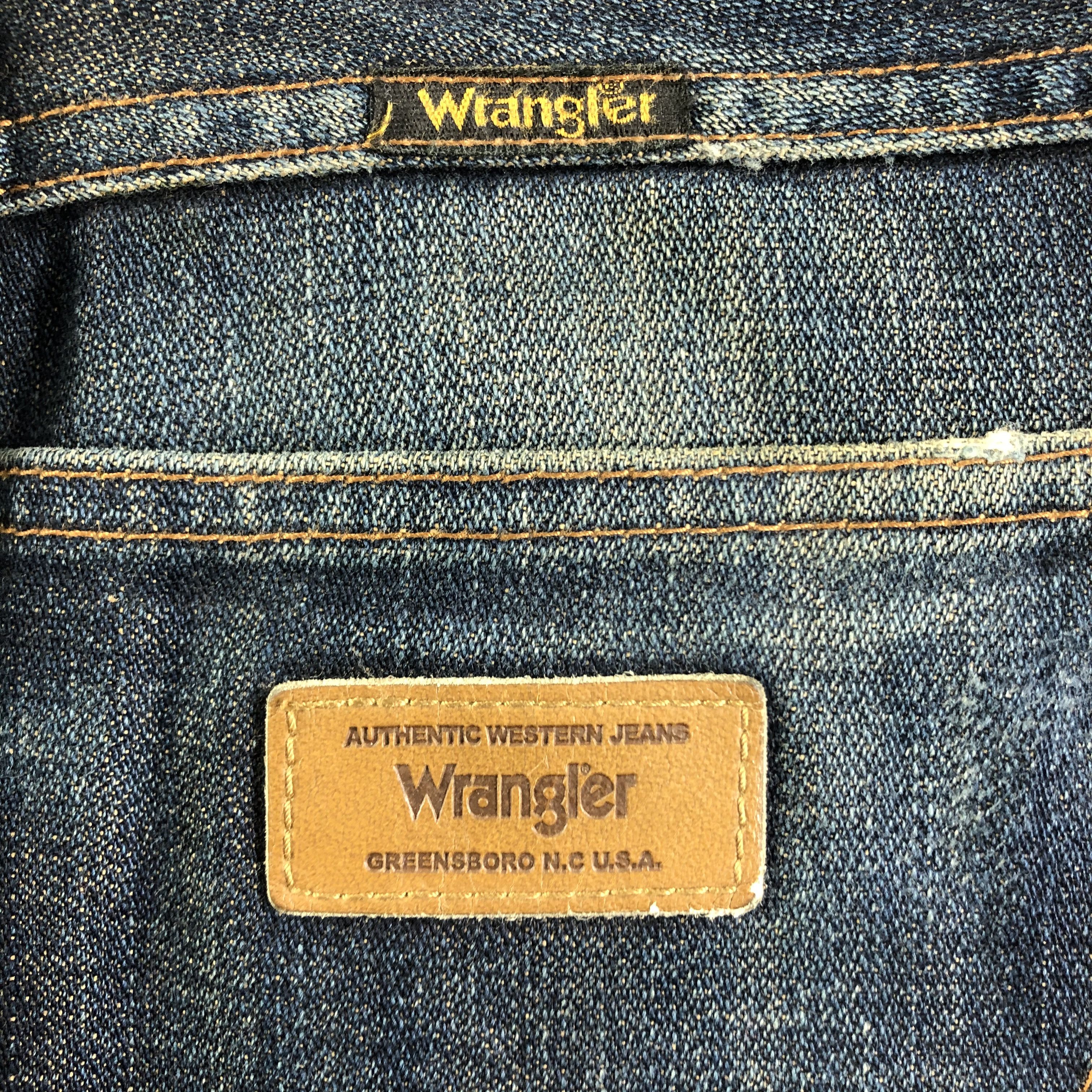 Vintage × Wrangler Vintage Blue Wash Wrangler Jeans-JM3243 Size US 34 / EU 50 - 6 Thumbnail