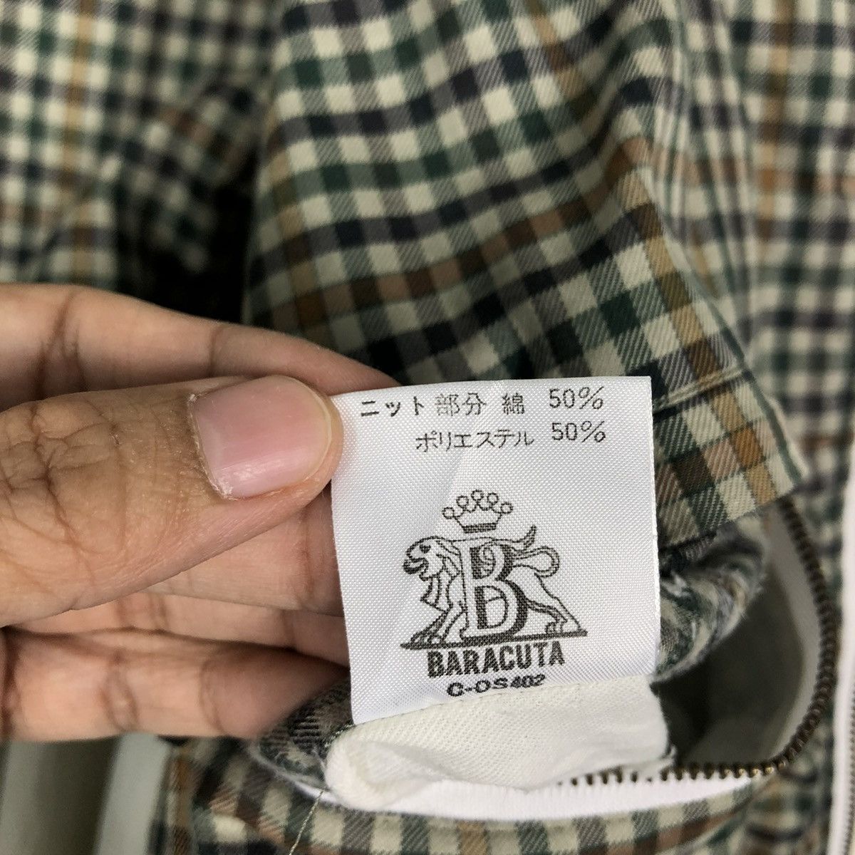 Baracuta 🔥90’s Vintage Bomber Jacket Baracuta Tartan Design Lining Size US L / EU 52-54 / 3 - 16 Thumbnail