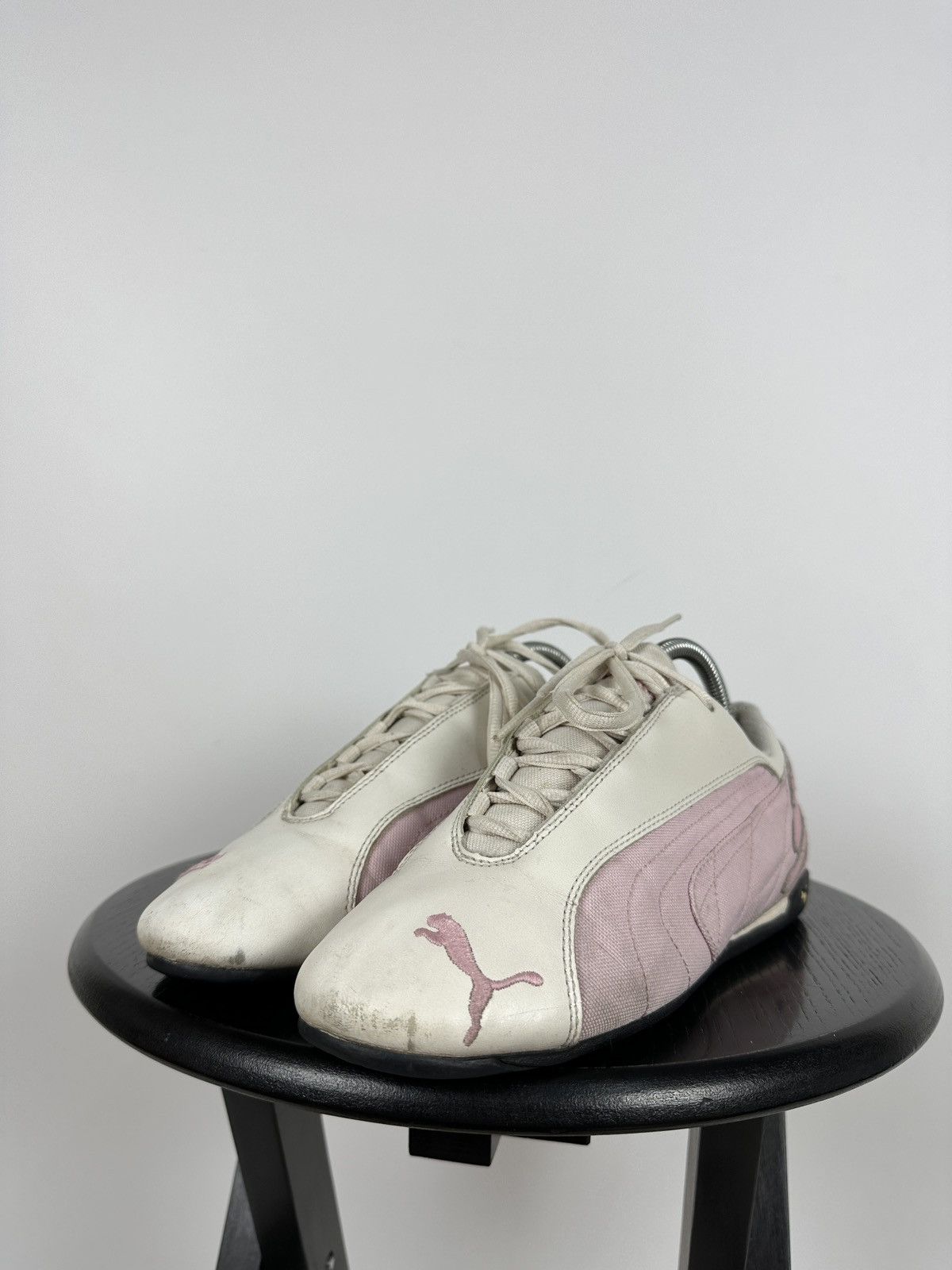 Puma Vintage Puma Speedcat Leather Y2K Pink/White Sneakers Size US 11 / IT 41 - 11 Thumbnail