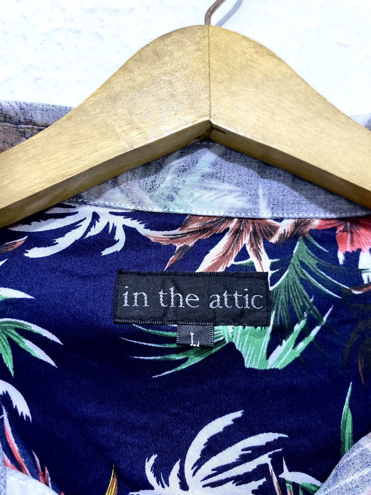 In The Attic In The Attic Floral Hawaii button up If six was nine LGB Y2K Size US L / EU 52-54 / 3 - 8 Thumbnail