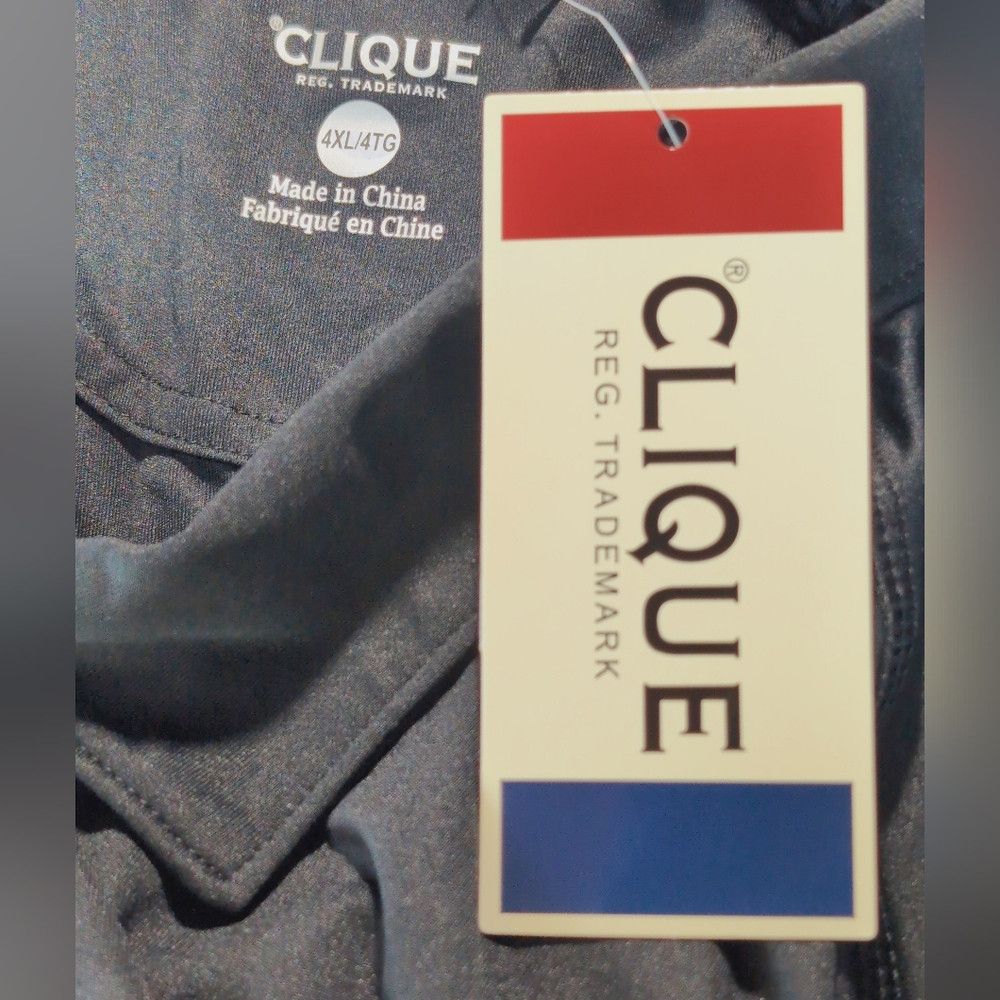 Clique Clique Bobby Jones Links Men's Black Polo Golf Shirt Sz 4XL Size US XXL / EU 58 / 5 - 4 Thumbnail