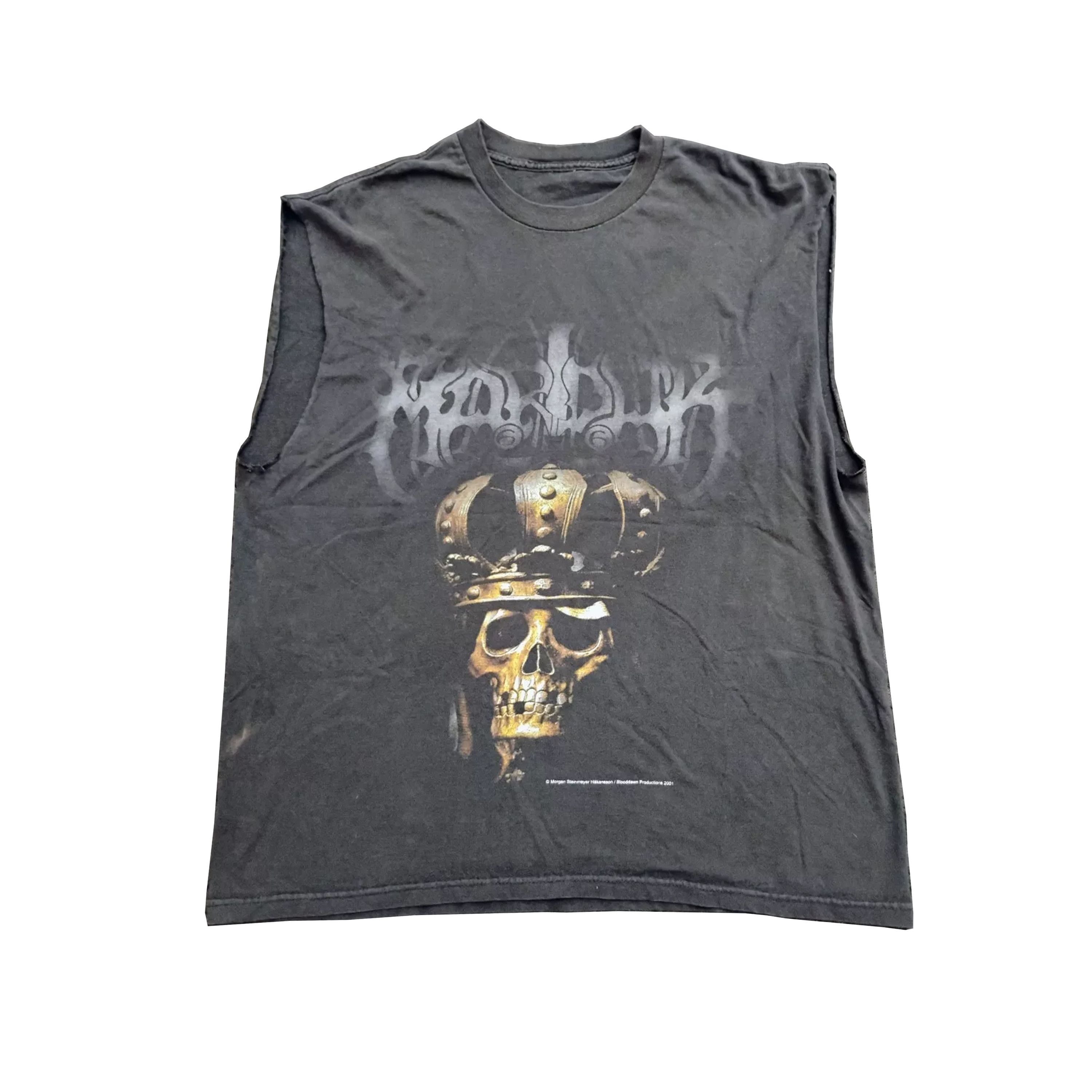 ★ Vintage Marduk Sleeveless La Grande Danse Macabre T-Shirt