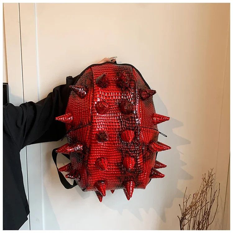 Japanese Brand Hedgehog stud spike backpack Size ONE SIZE - 2 Thumbnail