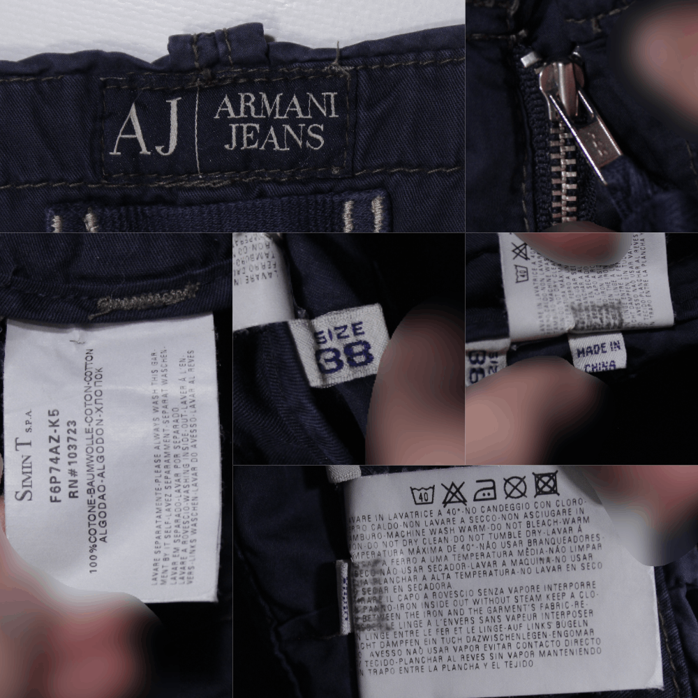 Armani Cargo Pants Size US 38 / EU 54 - 8 Thumbnail