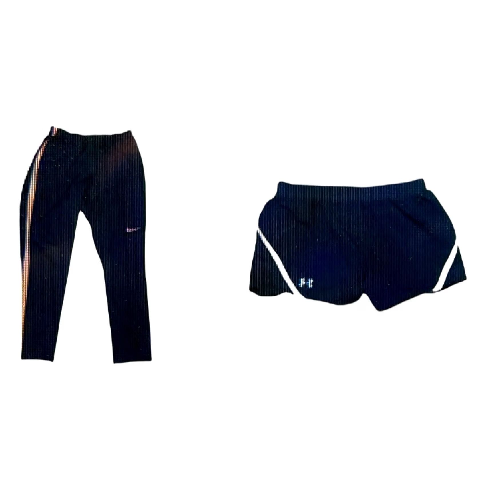 Nike Nike Dri-Fit Pants & Under Armour Heat-Gear Shorts Size 32" / US 10 / IT 46 - 2 Thumbnail