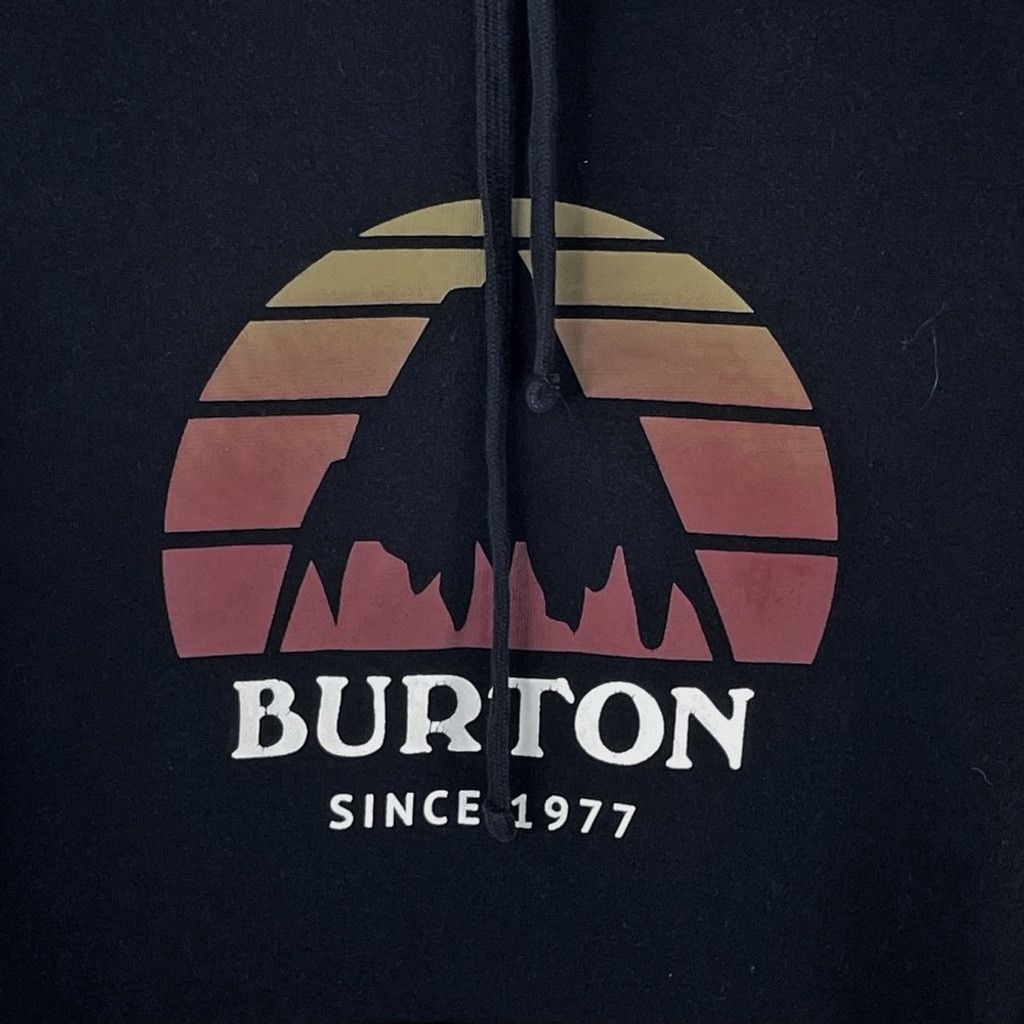 Burton BURTON Men's Black Hoodie Mountain Sunset Graphic Logo XS/S Size US XS / EU 42 / 0 - 2 Thumbnail