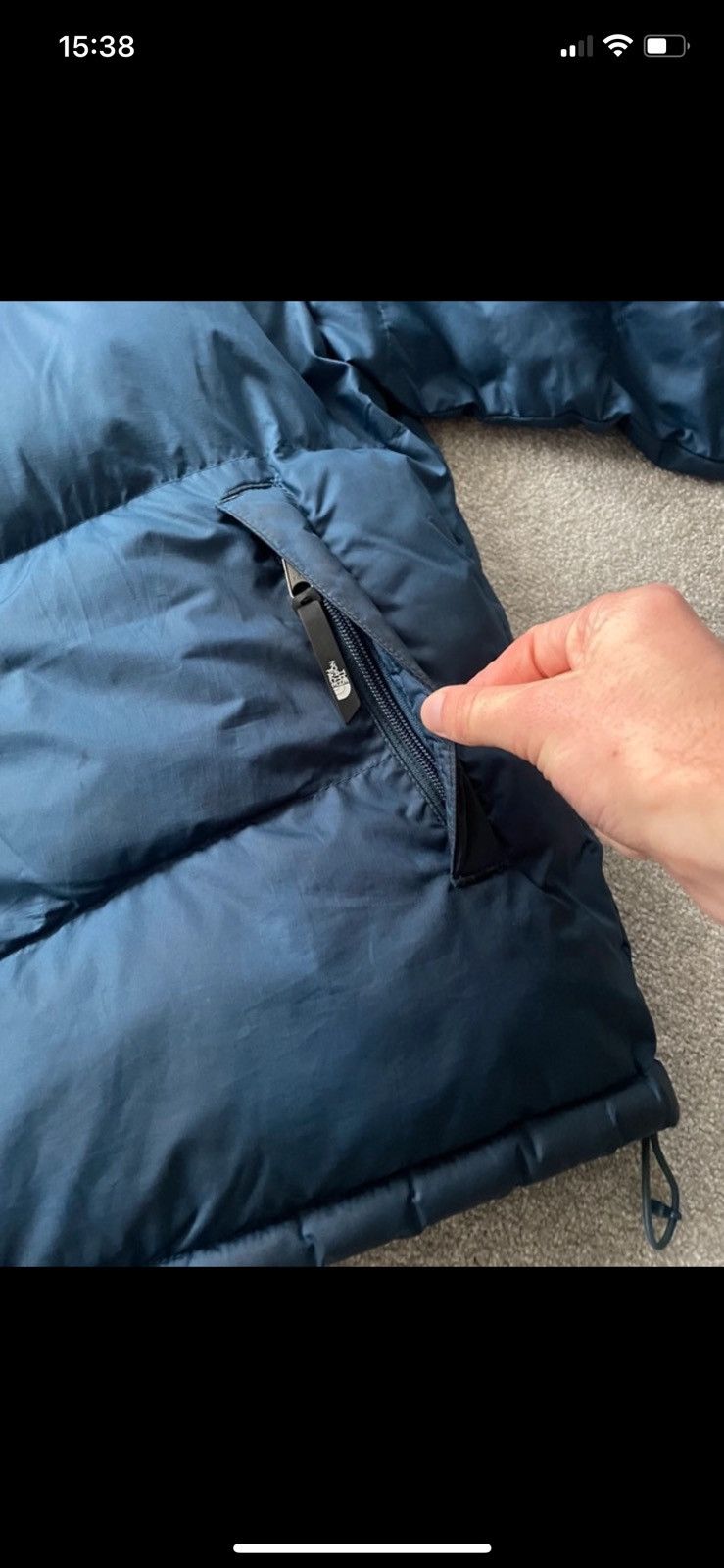 The North Face Blue medium north face puffer jacket Size US M / EU 48-50 / 2 - 3 Thumbnail