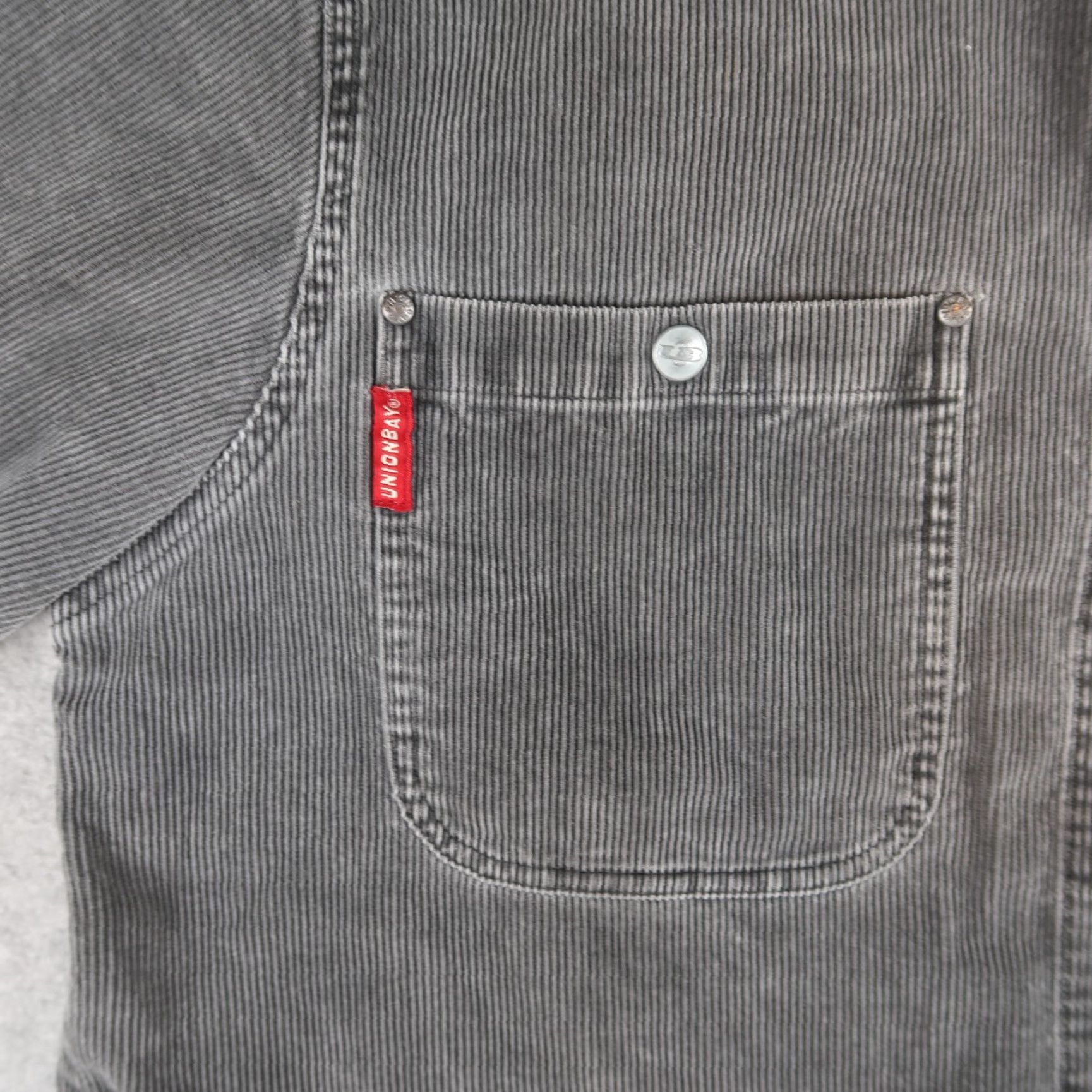 Vintage VINTAGE UNIONBAY Corduroy Shirt Jacket Men M Gray Button-Up Casual Preppy 90s Retro Vintage UnionBay Shirt Jacket Mens M Gray Button-Up Size US M / EU 48-50 / 2 - 4 Thumbnail