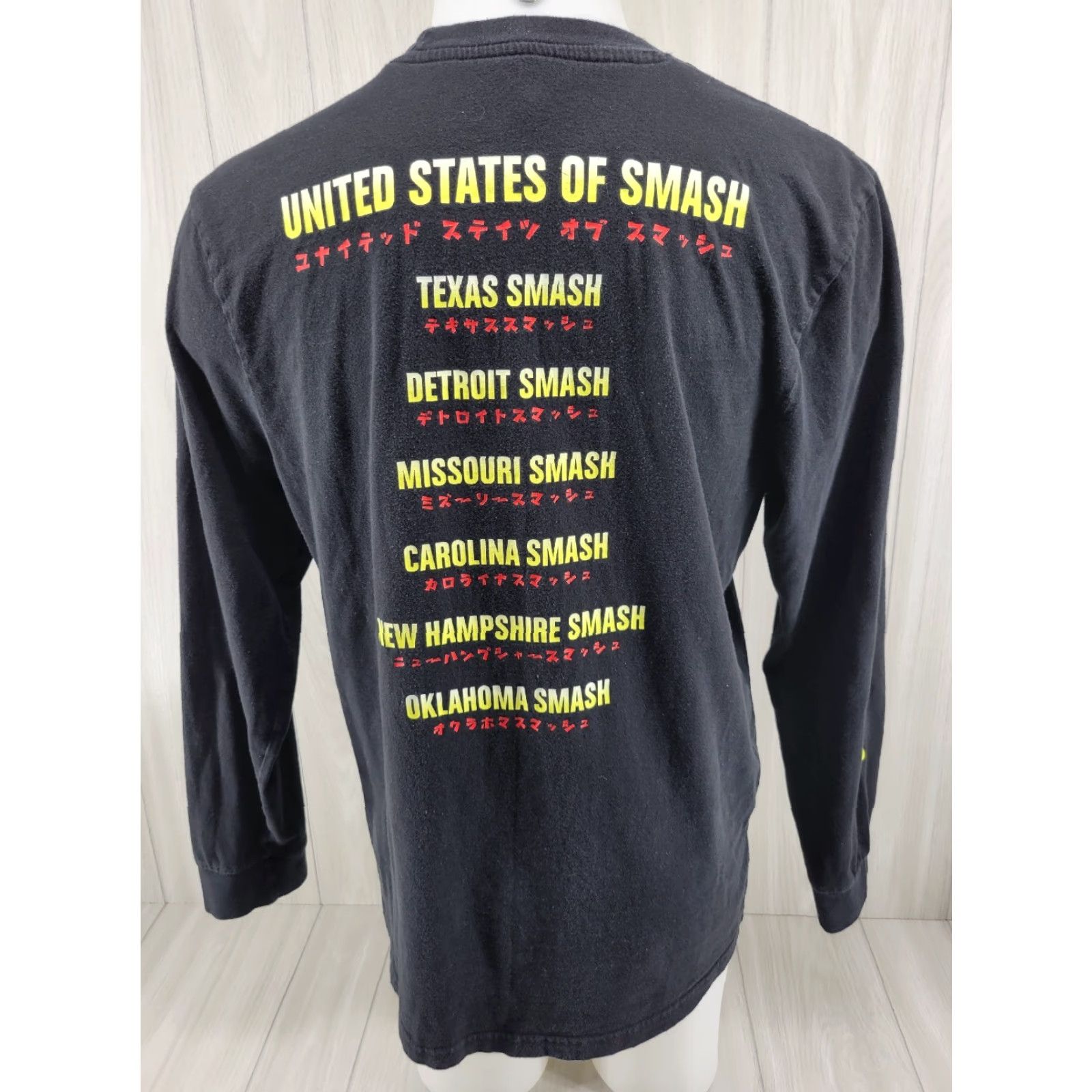 Hot Topic My Hero Academia United States of Smash Hot Topic Long Sleeve Shirt Men’s XL Black Size US XL / EU 56 / 4 - 6 Thumbnail