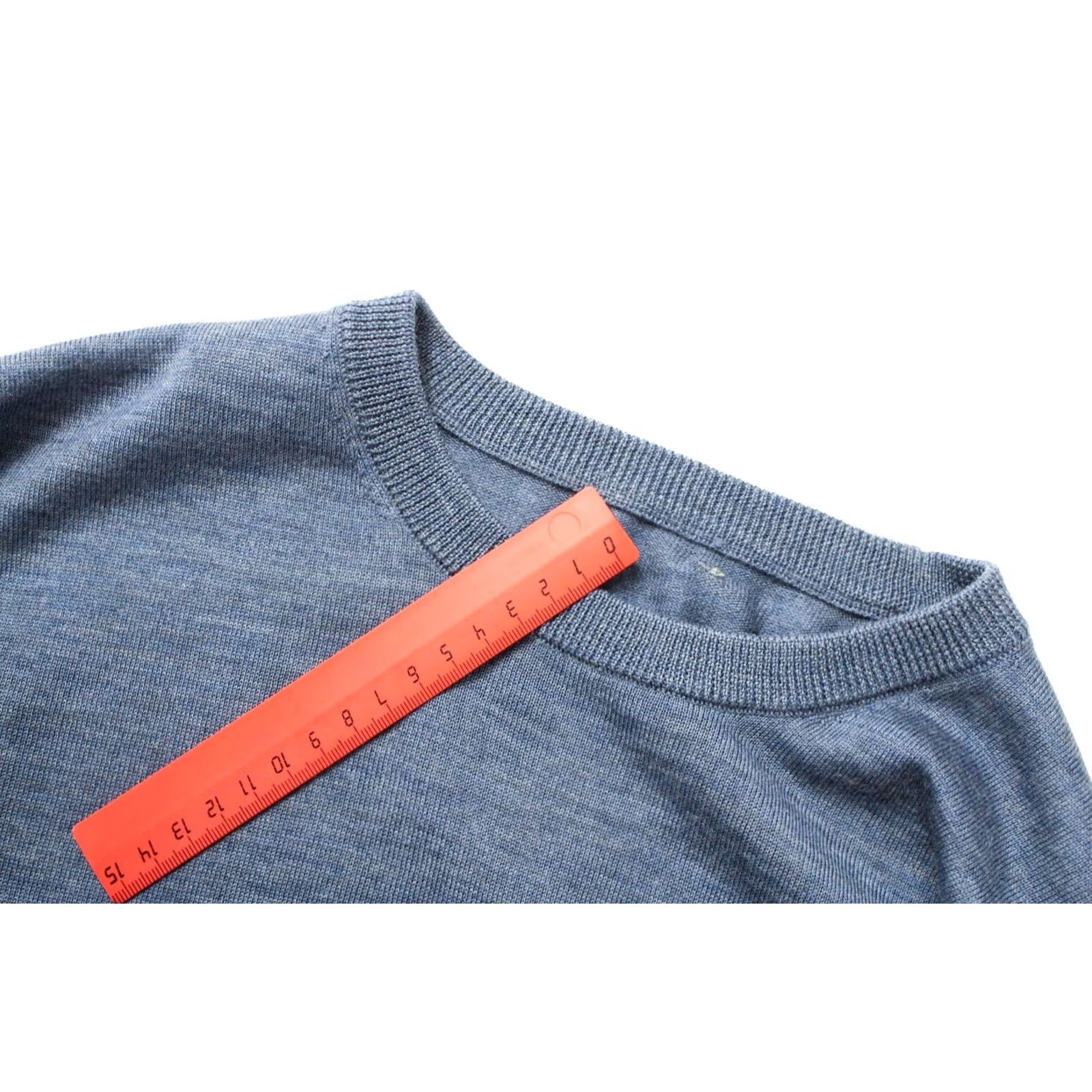 Suitsupply Suitsupply Jumper Men's SMALL Pullover Crew Neck Merino Wool Melange Blue Shirt Mens Small Pullover Crew Neck Merino Wool Melange Size US S / EU 44-46 / 1 - 7 Thumbnail