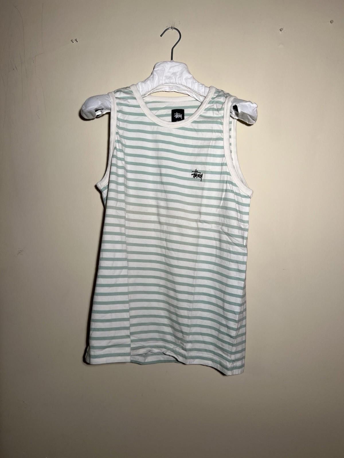 Stussy Pre-Owned Vintage Stussy Tank Top Shirt Large Made In India Size US L / EU 52-54 / 3 - 2 Thumbnail