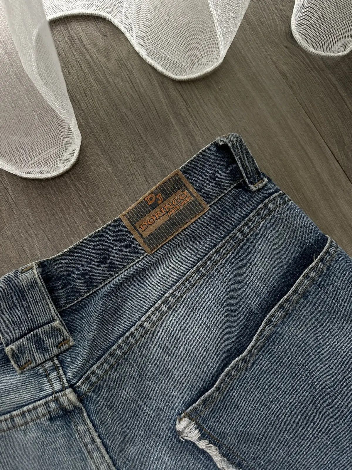 Japanese Brand × Vintage Vintage Japanese DJ Doringo Jeans Wear Denim Pocket Pants Size US 34 / EU 50 - 8 Thumbnail