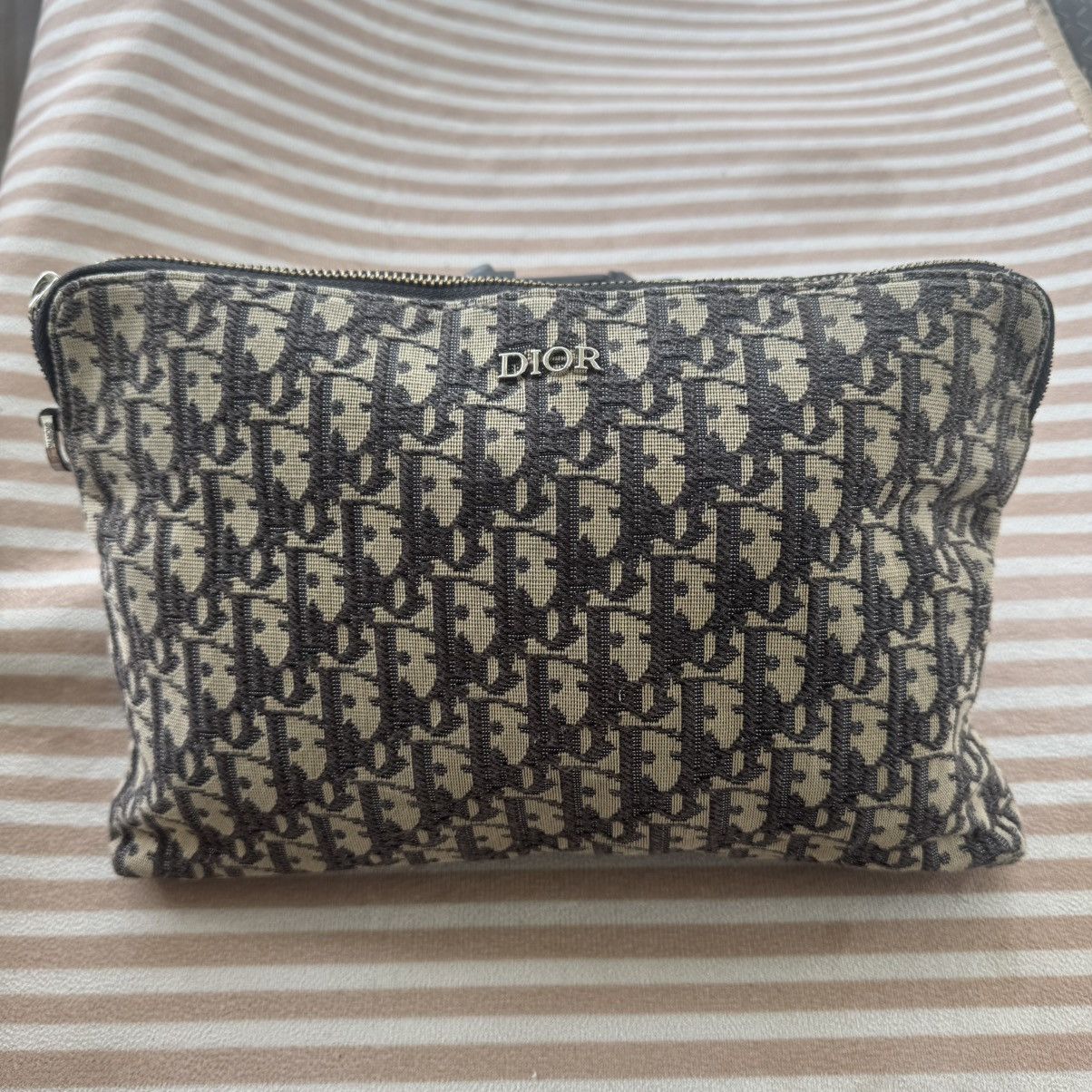 Dior Dior Oblique Jacquard Pouch Size ONE SIZE - 1 Thumbnail