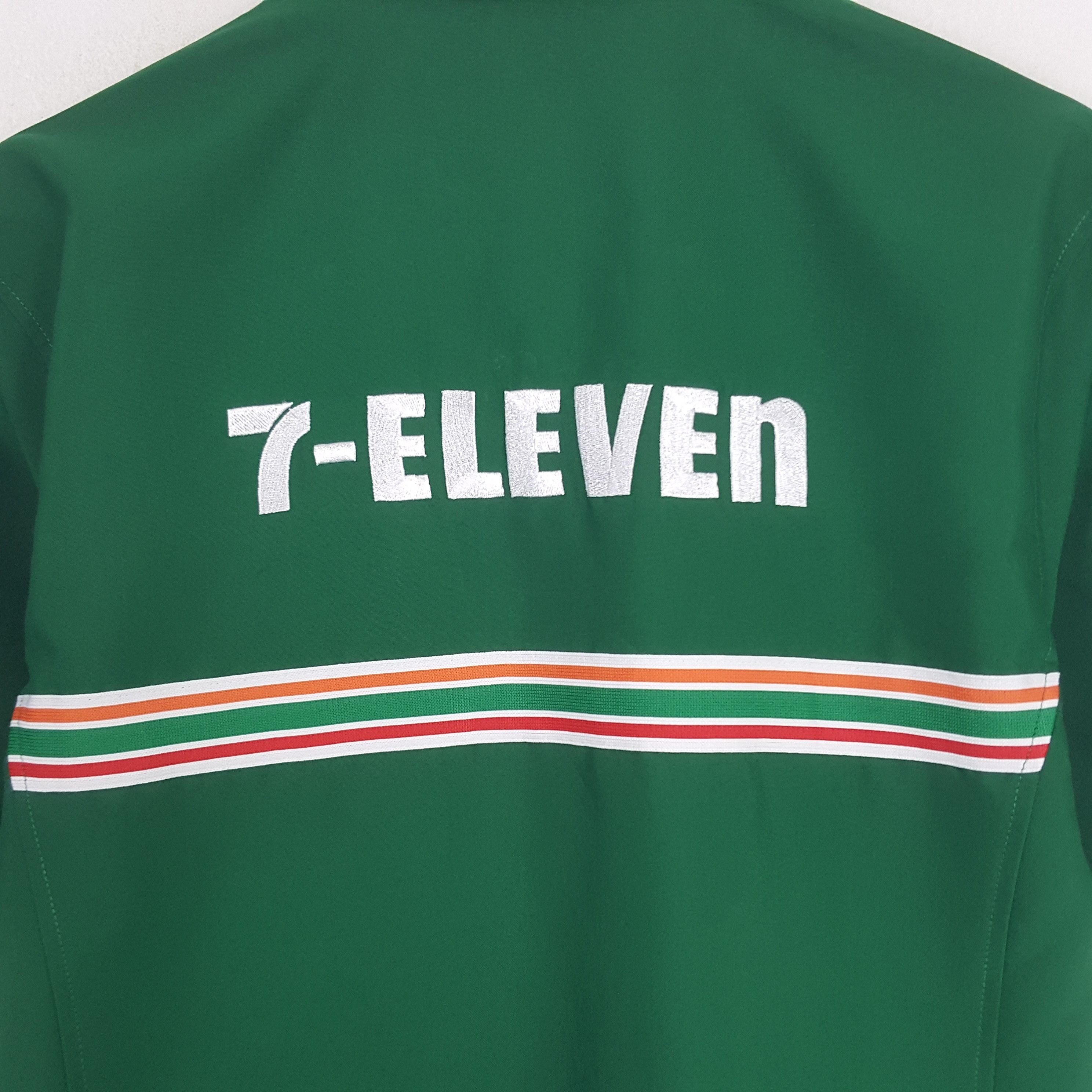 Japanese Brand × Vintage Vintage 7 Eleven Embroidered Logo Worker Jacket Size US L / EU 52-54 / 3 - 2 Thumbnail