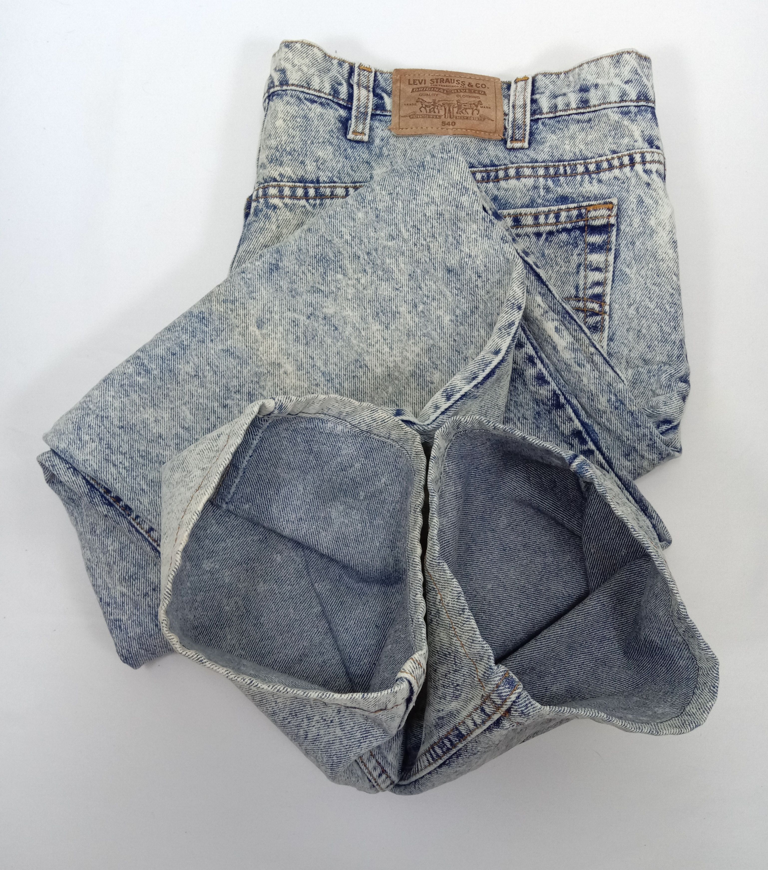 Levi's Vintage 90s Levi's 540 Acid Wash Jeans Oversized Denim Size US 44 / EU 60 - 15 Thumbnail