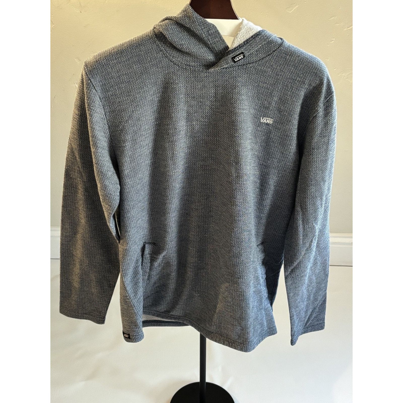 Vans VANS Men's Gray Lightweight Hoodie Sweatshirt, Size M Size US M / EU 48-50 / 2 - 1 Thumbnail