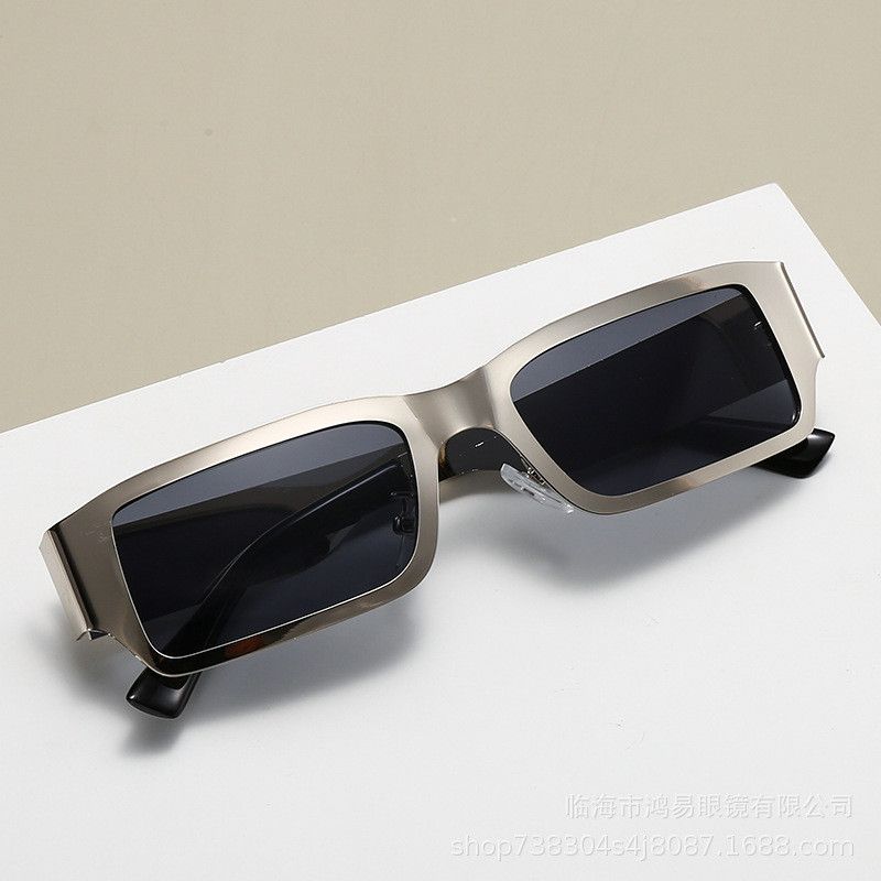VIBE Vintage Street ins style custom avant-garde sunglasses Size ONE SIZE - 1 Thumbnail