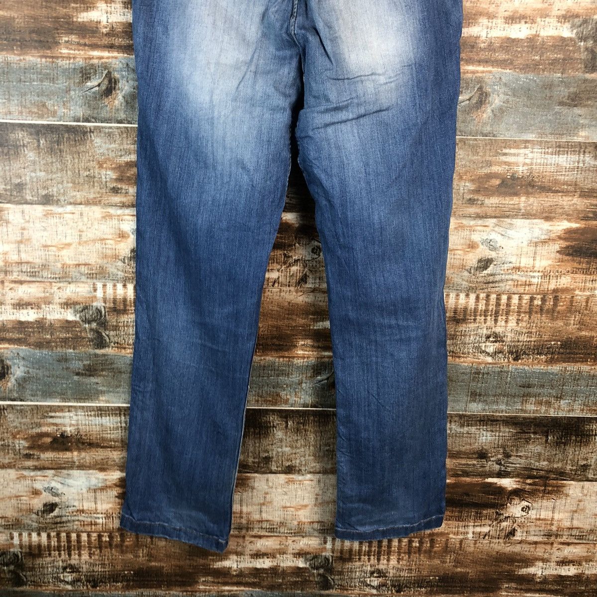 Gramicci Gramicci Blue ripped distressed Denim Pants #A2135 Size US 31 - 16 Thumbnail