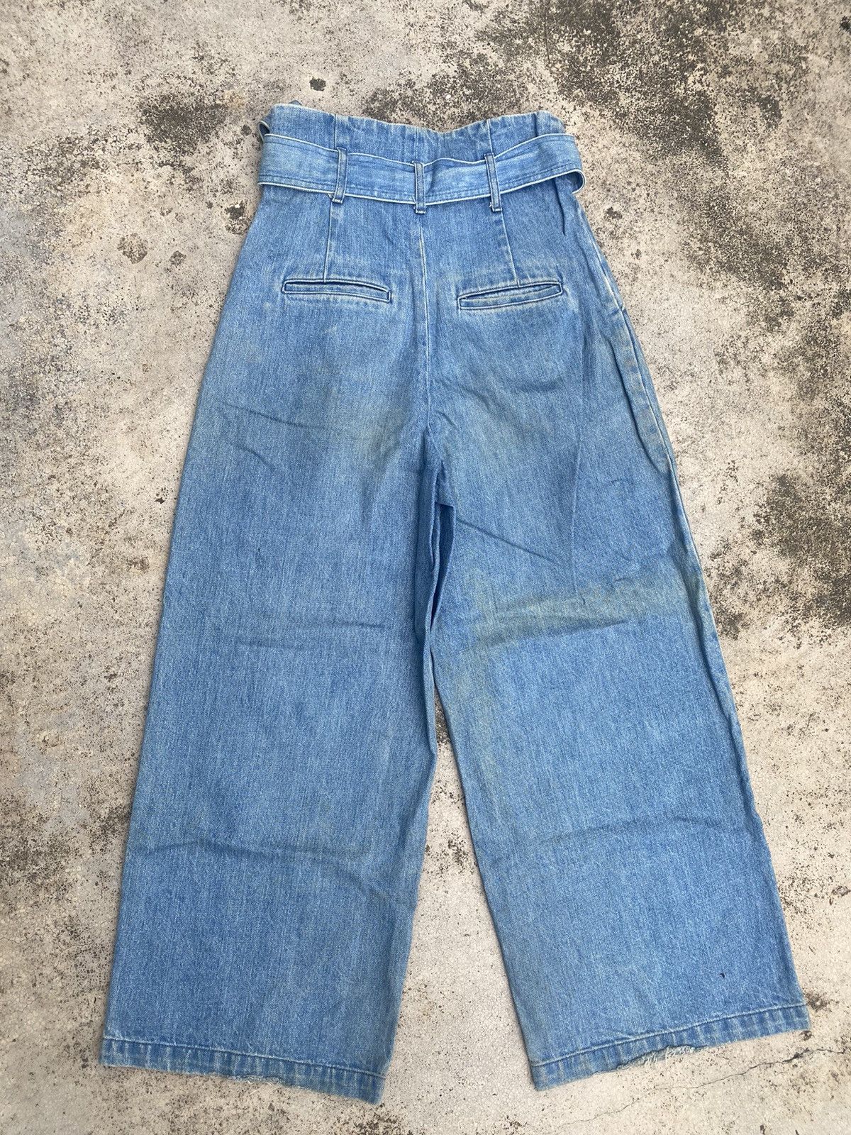 Designer × Japanese Brand × Opening Ceremony Japanese Brand Opening Ceremony Baggy Wide Leg Jeans Size 26" / US 2 / IT 38 - 11 Thumbnail