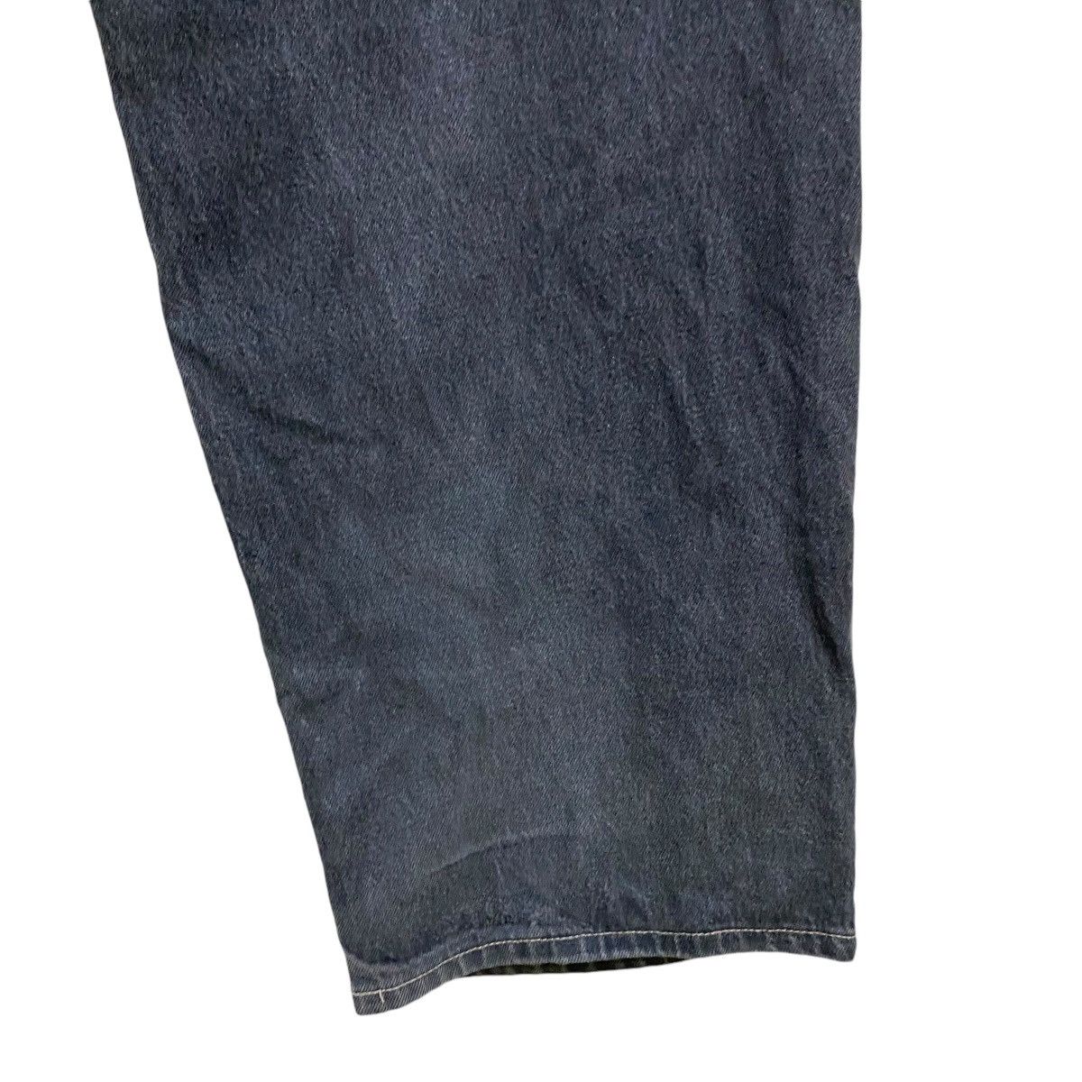 Pelle Pelle Vintage Y2K Pelle Pelle Black Denim Baggy Jeans Size US 38 / EU 54 - 14 Thumbnail