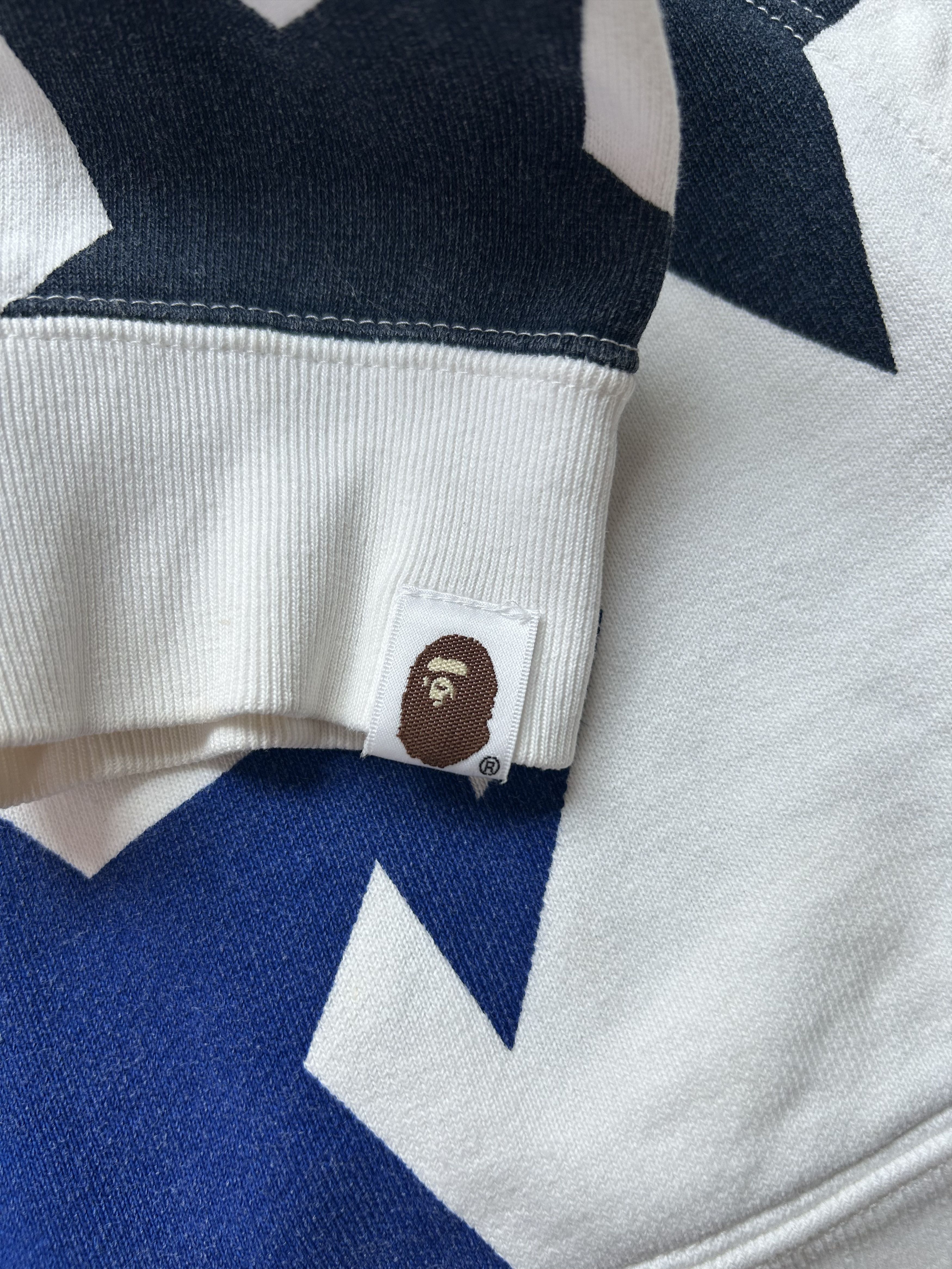 Bape NFS Limited Bape Sta Pattern Full Zip Hoodie [Size L] Size US L / EU 52-54 / 3 - 3 Thumbnail