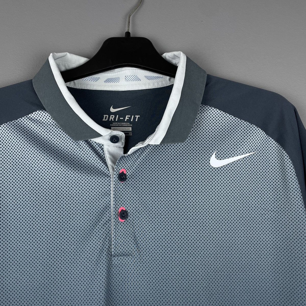 Nike Nike Roger Federer Polo Shirt US Open 2013 Night Session Size US XL / EU 56 / 4 - 2 Thumbnail