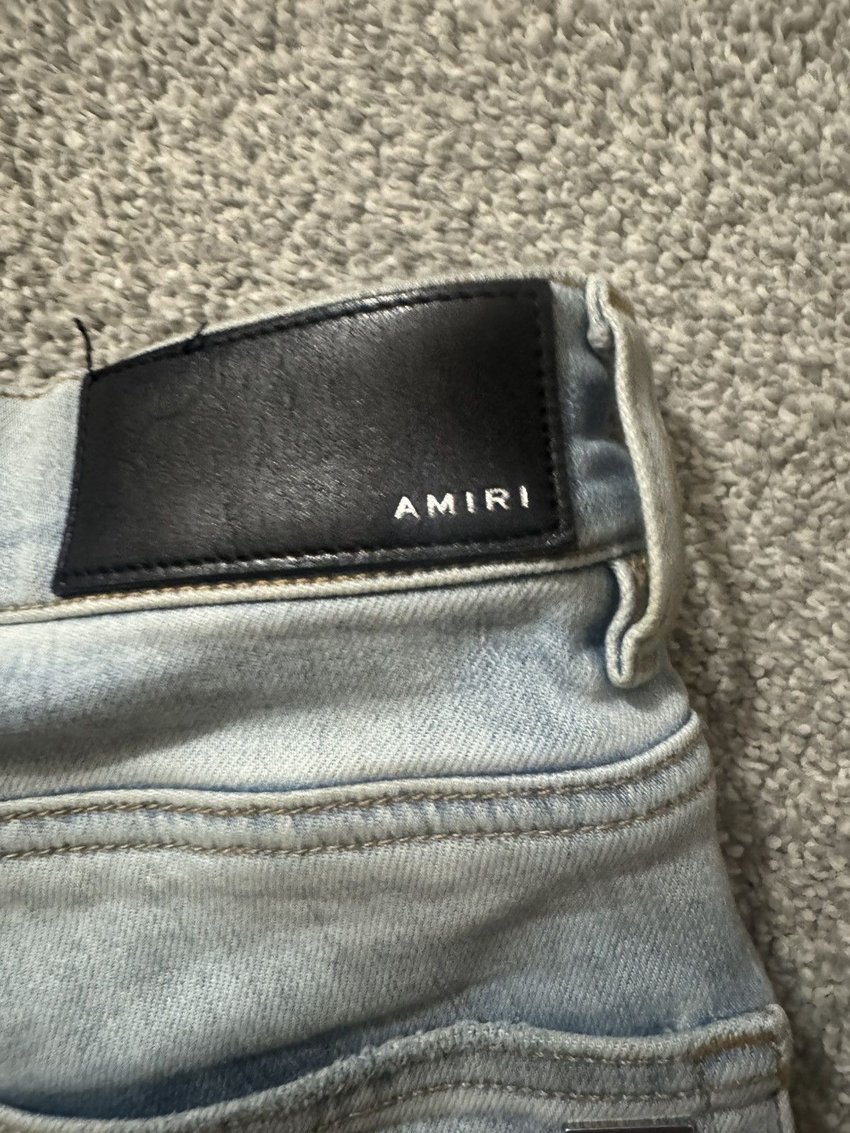 Amiri Light blue Amiri Jeans size 32 Amiri on side Size US 32 / EU 48 - 9 Thumbnail