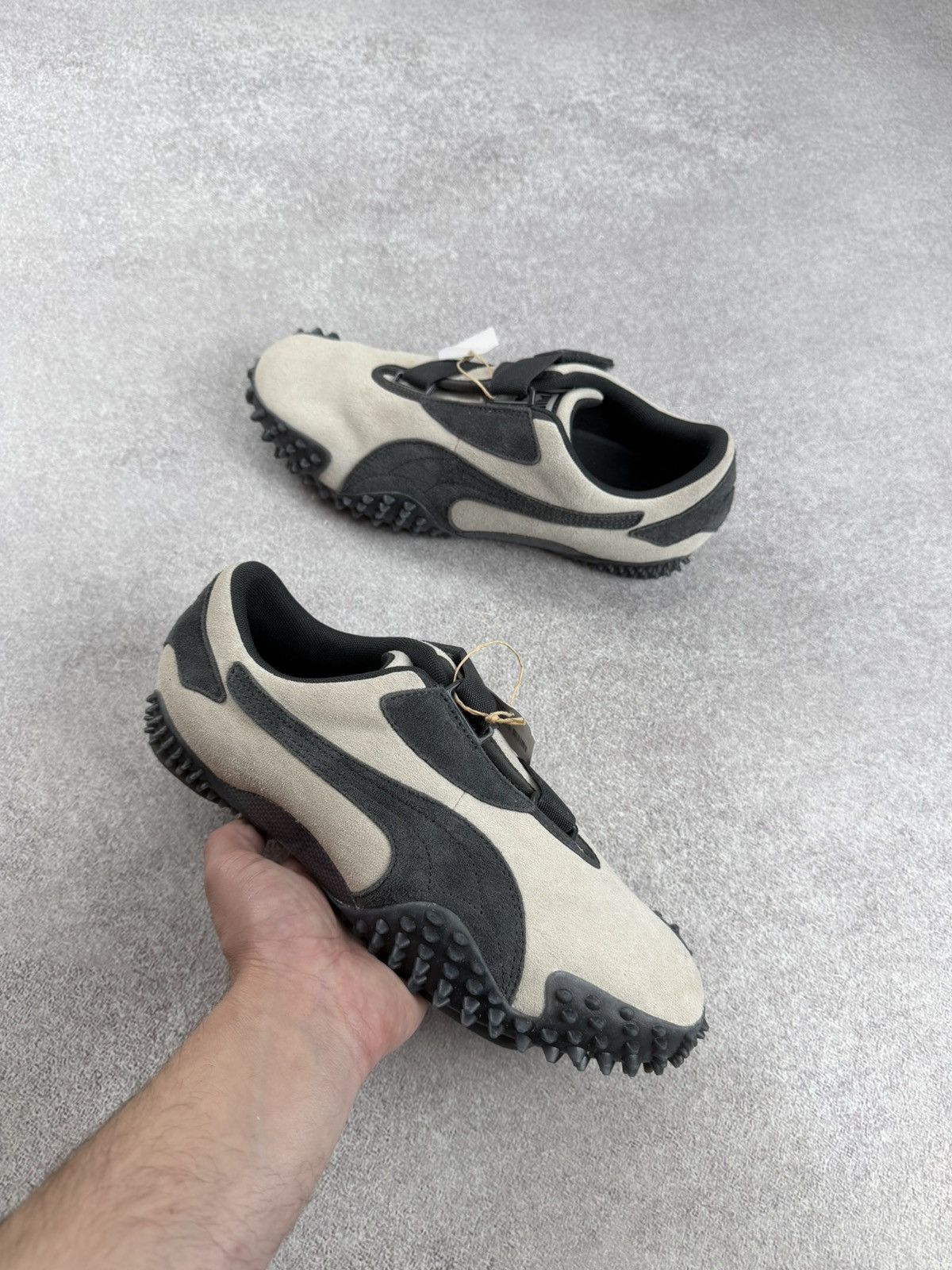 Puma Puma Sample Mostro Suede Dusky Gray/Alpine Snow Unisex Size US 9 / EU 42 - 7 Thumbnail