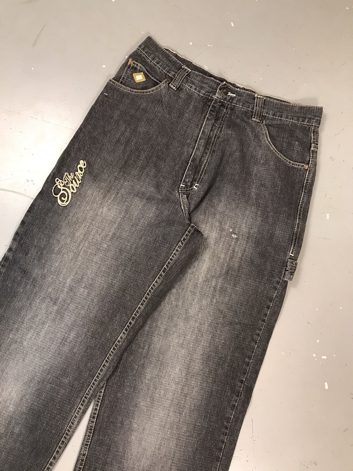 JNCO × Southpole × Vintage Vintage Source threads embroidered carpenter denim Size US 34 / EU 50 - 5 Thumbnail