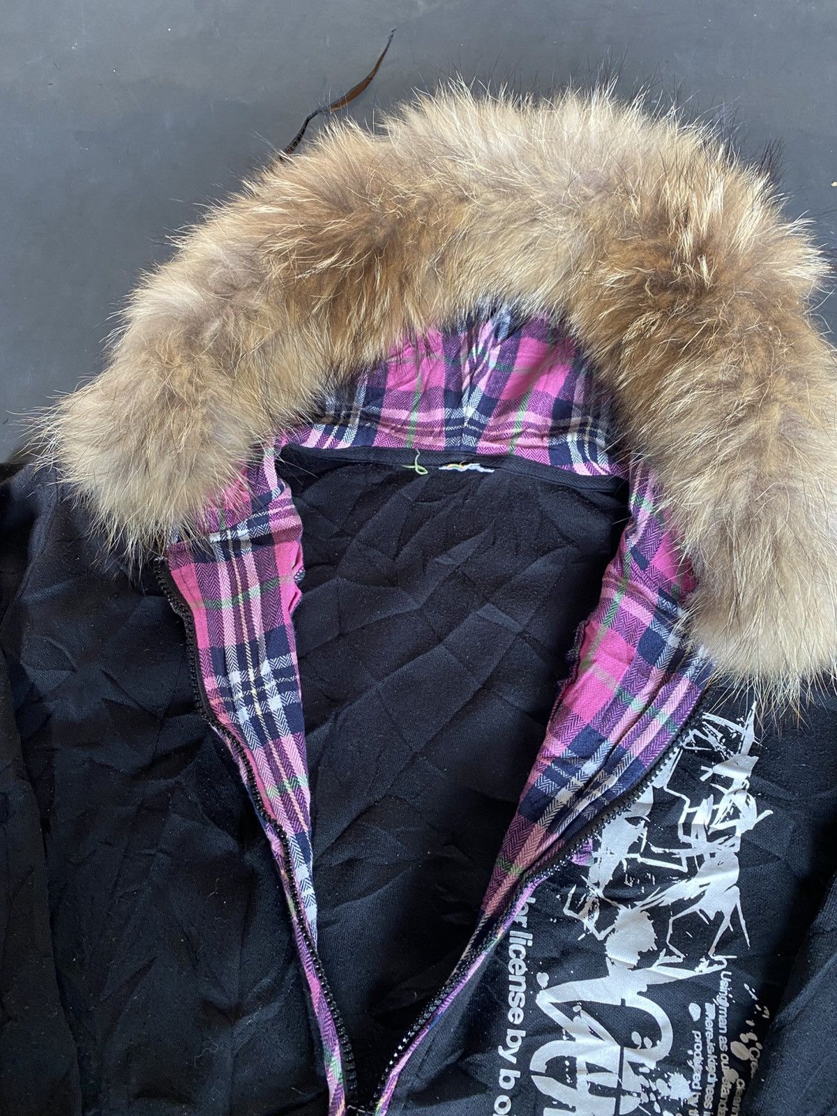 Japanese Brand Japanese poem furhoodie archived styled lgb goa Size US L / EU 52-54 / 3 - 4 Thumbnail