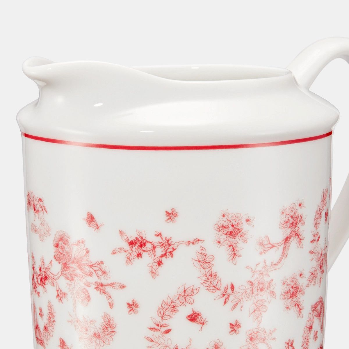 Dior o1bcso1str0225 Size:OS/ Large Creamer in Red Toile Size ONE SIZE - 3 Thumbnail