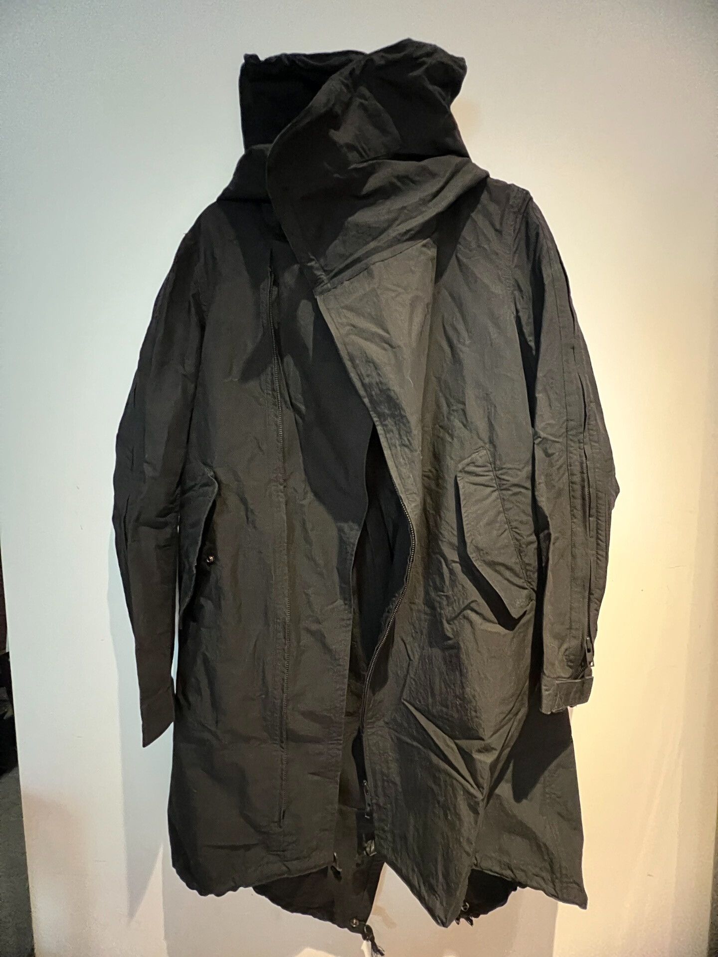 Nude: Masahiko Maruyama Masahiko Maruyama Black Military Coat Size US S / EU 44-46 / 1 - 1 Thumbnail
