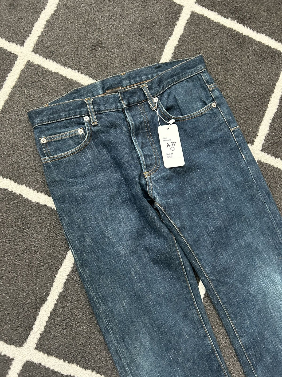 Dior Dior Homme Indigo Denim Size US 28 / EU 44 - 2 Thumbnail