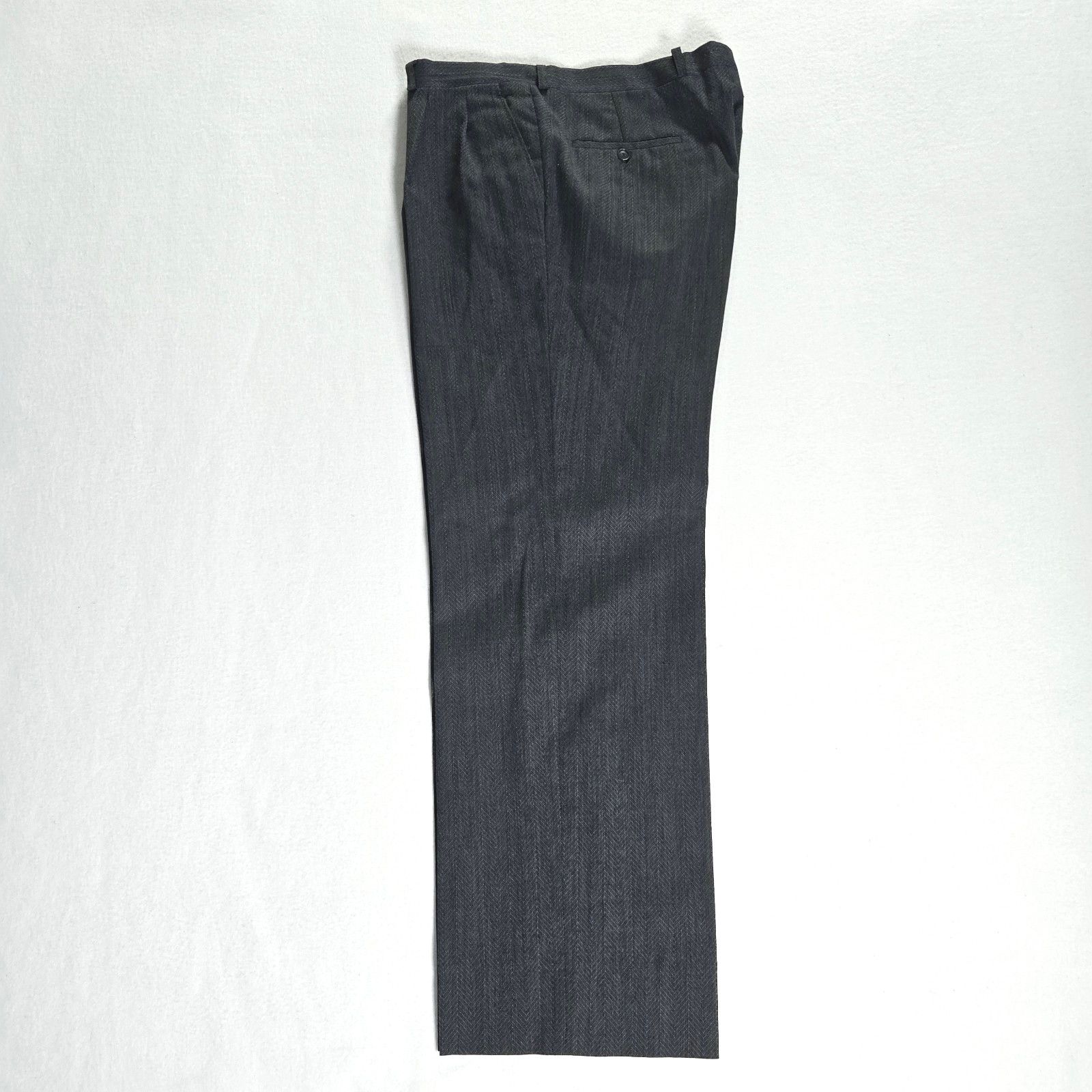 Yves Saint Laurent Yves Saint Laurent Suit Wool Vintage Mens YSL 2Piece 40R Size 40R - 12 Thumbnail