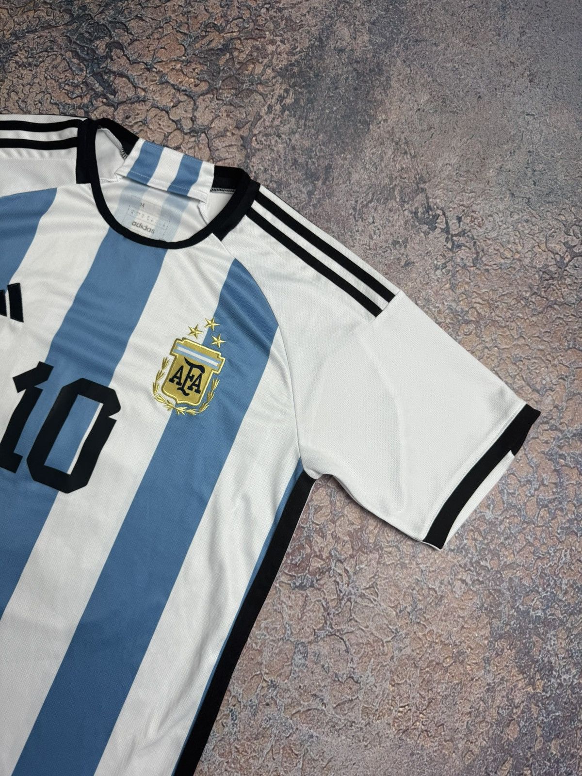 Adidas ARGENTINA ADIDAS 2022 WC FOOTBALL HOME JERSEY #10 MESSI Size US M / EU 48-50 / 2 - 7 Thumbnail