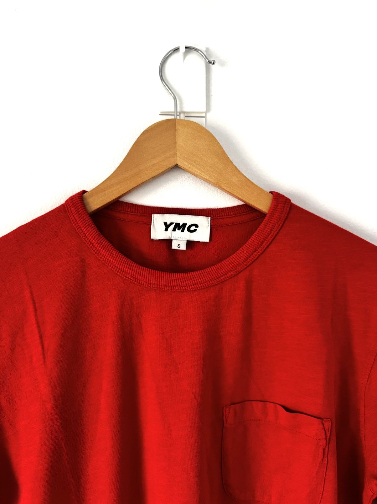 YMC YMC red orange cotton t-shirt S Size US S / EU 44-46 / 1 - 2 Thumbnail
