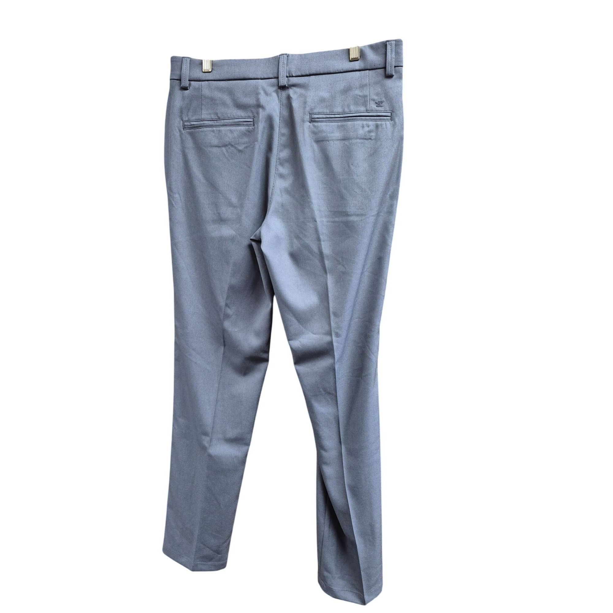 Haggar Haggar H26 Mens Performance 4-Way Stretch Slim Fit Trousers Size US 36 / EU 52 - 4 Thumbnail