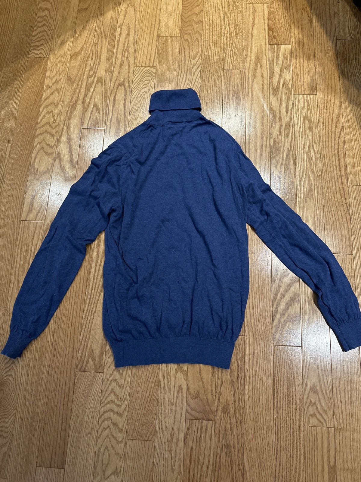 Massimo Dutti Massimo Dutti Blue Turtleneck Size US M / EU 48-50 / 2 - 3 Thumbnail