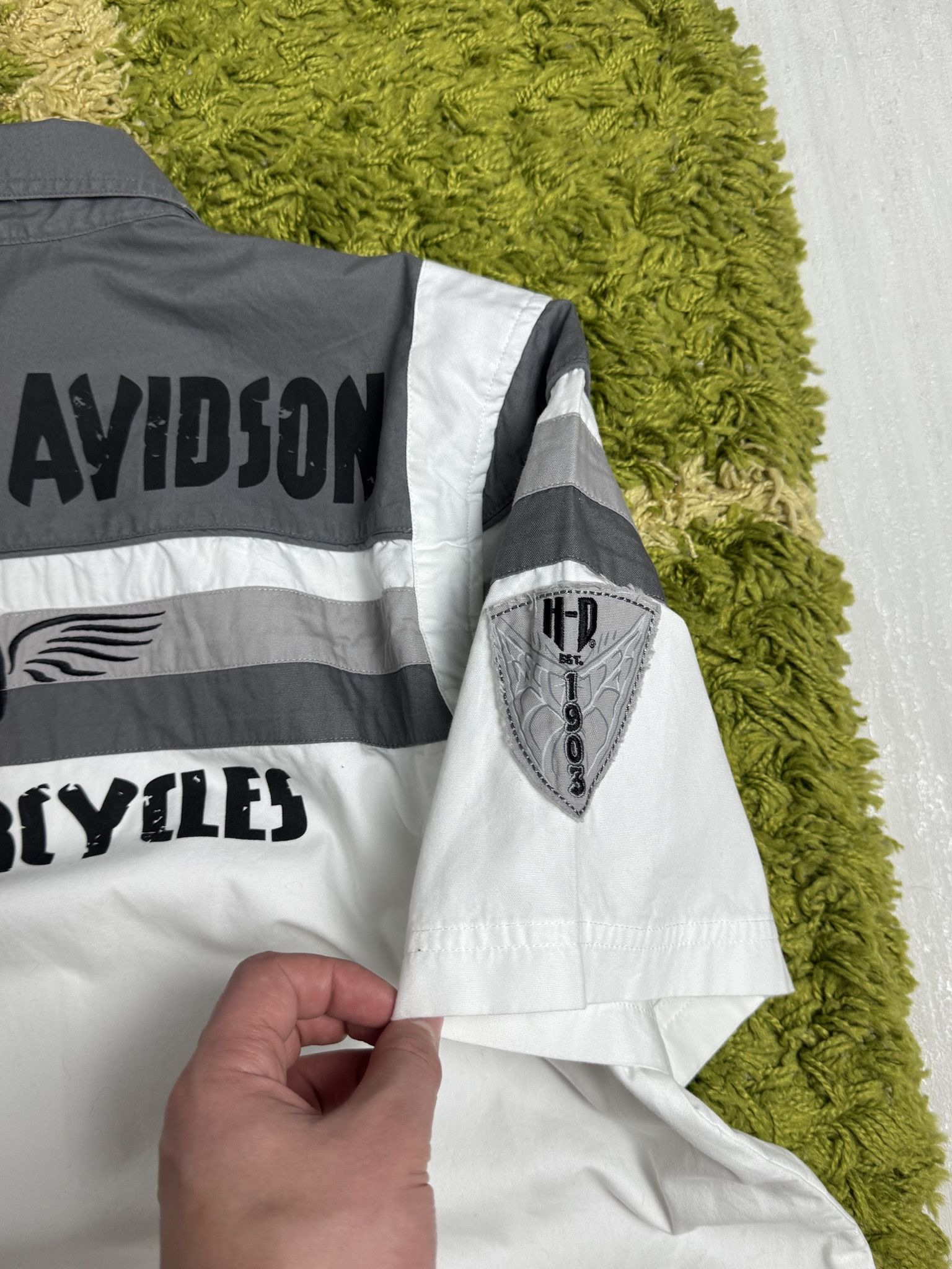 Harley Davidson Harley Davidson Button Up Shirt Size US L / EU 52-54 / 3 - 3 Thumbnail