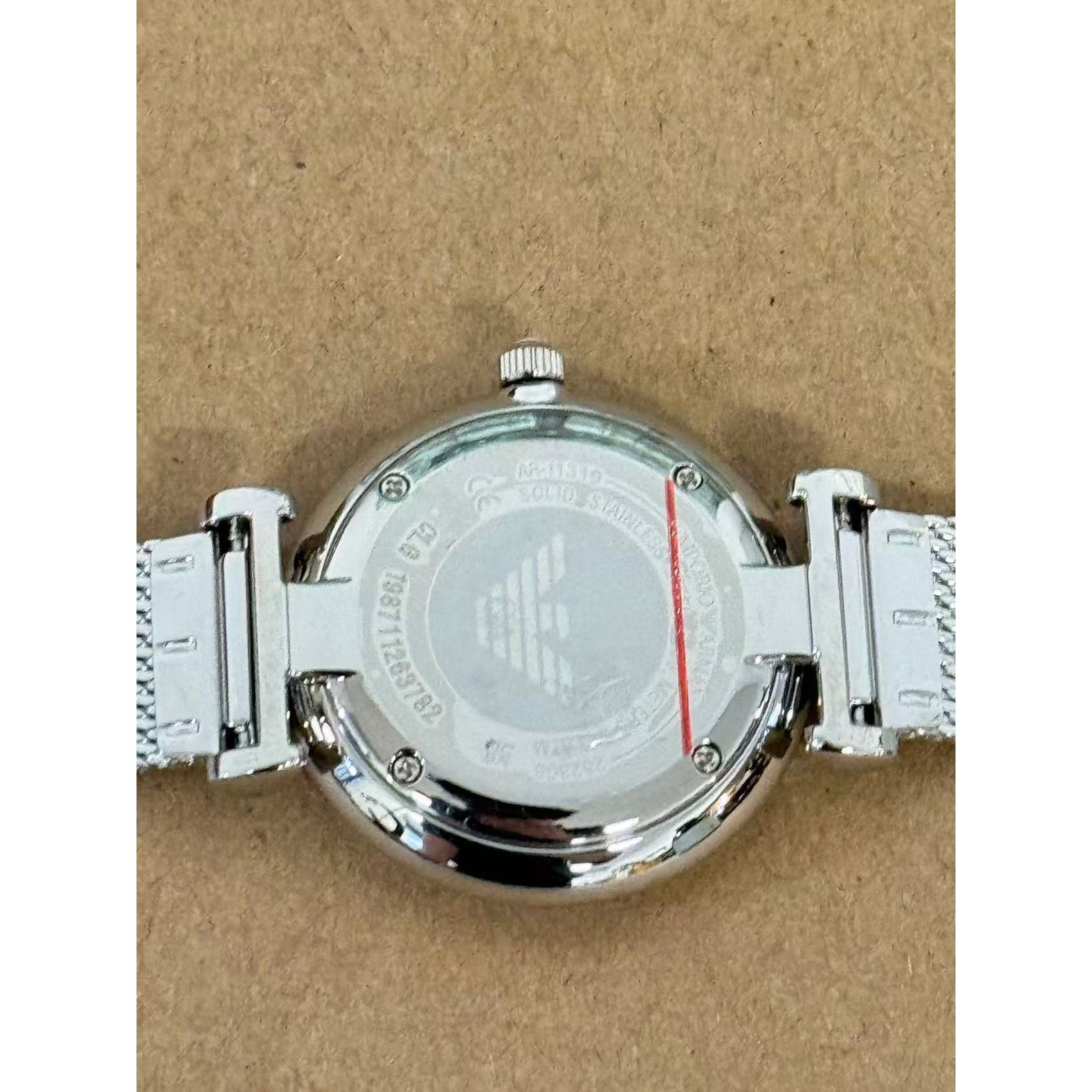 Emporio Armani Emporio Armani AR11267 Gianni Quartz White Dial Ladies Watch Size ONE SIZE - 7 Thumbnail