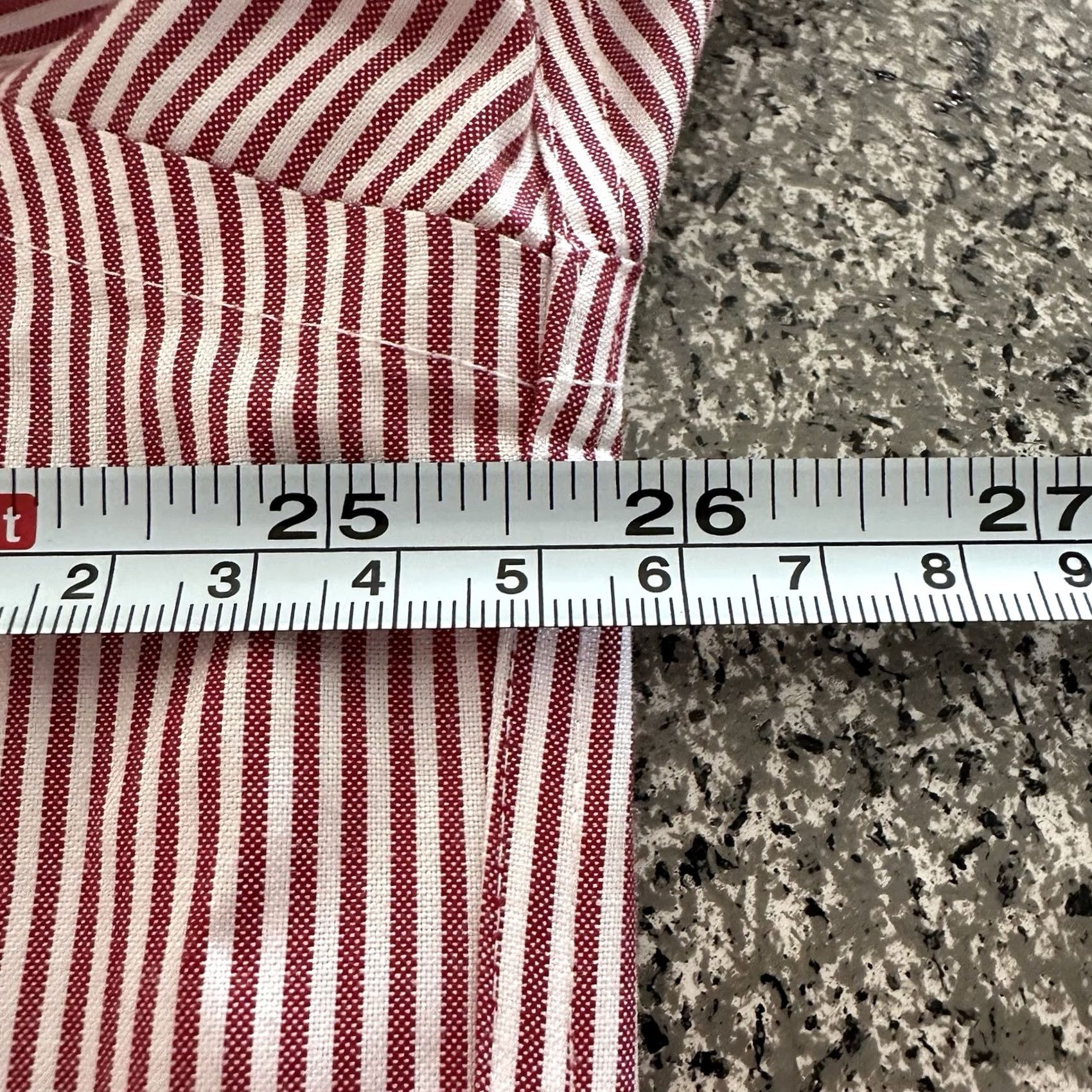 Eddie Bauer Eddie Bauer Striped Button-Up Shirt Mens L Red Wrinkle Free Size US L / EU 52-54 / 3 - 7 Thumbnail