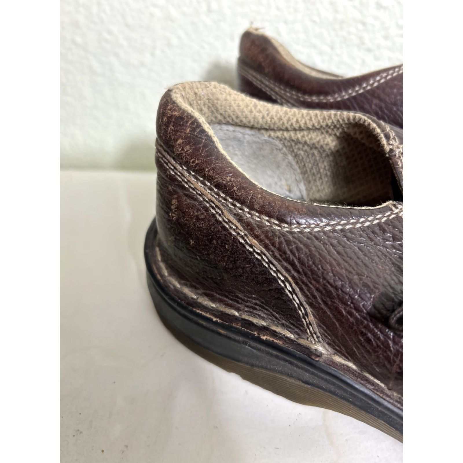 Dr. Martens Dr Martens Mens 8 US Brown Leather Split Toe Lace Up Casual Oxford 11232 Size US 8 / EU 41 - 4 Thumbnail