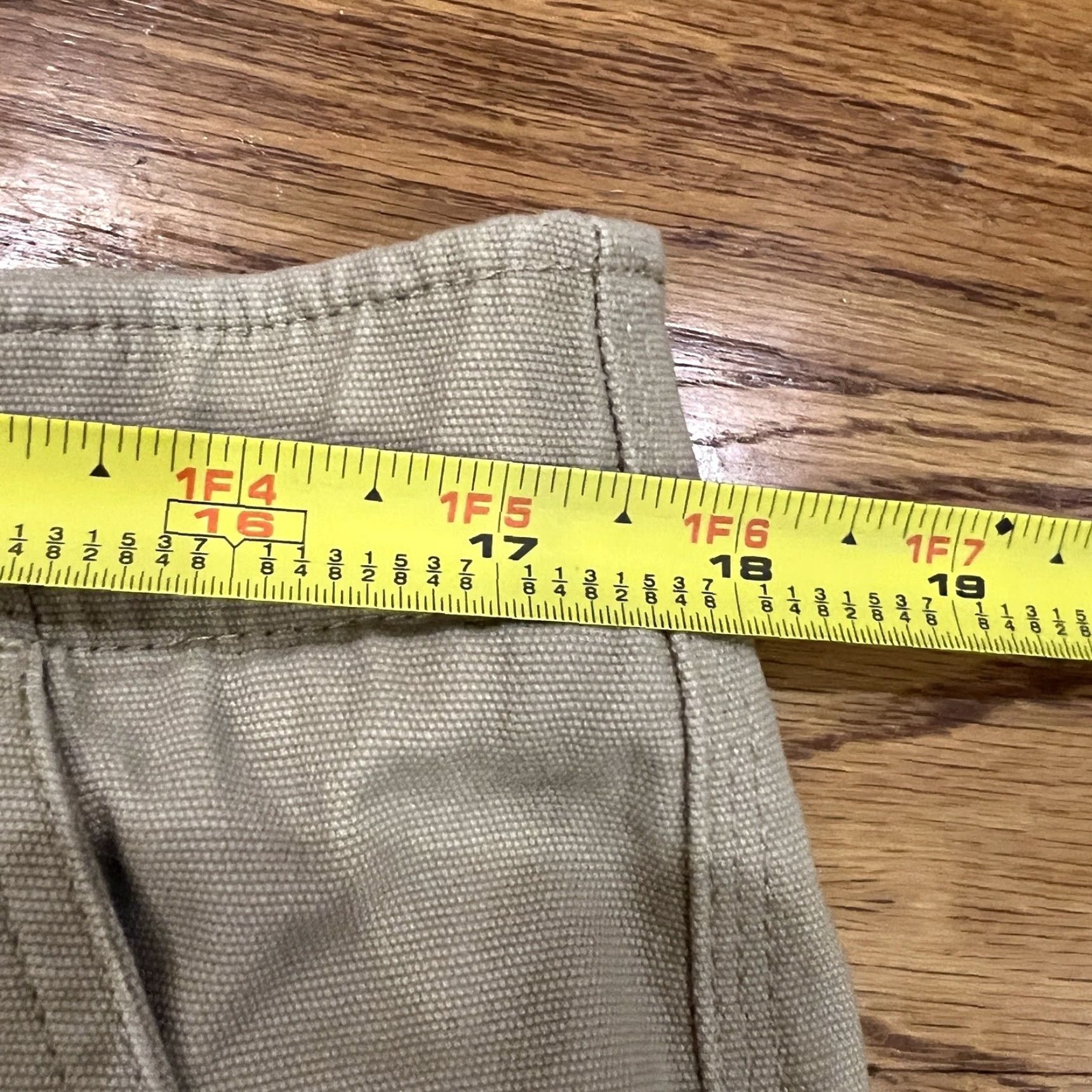 Vintage L.L. Bean Men's Hiking Pants Classic Fit Stretch Chino Beige Size 36 x 29 Size US 36 / EU 52 - 6 Thumbnail