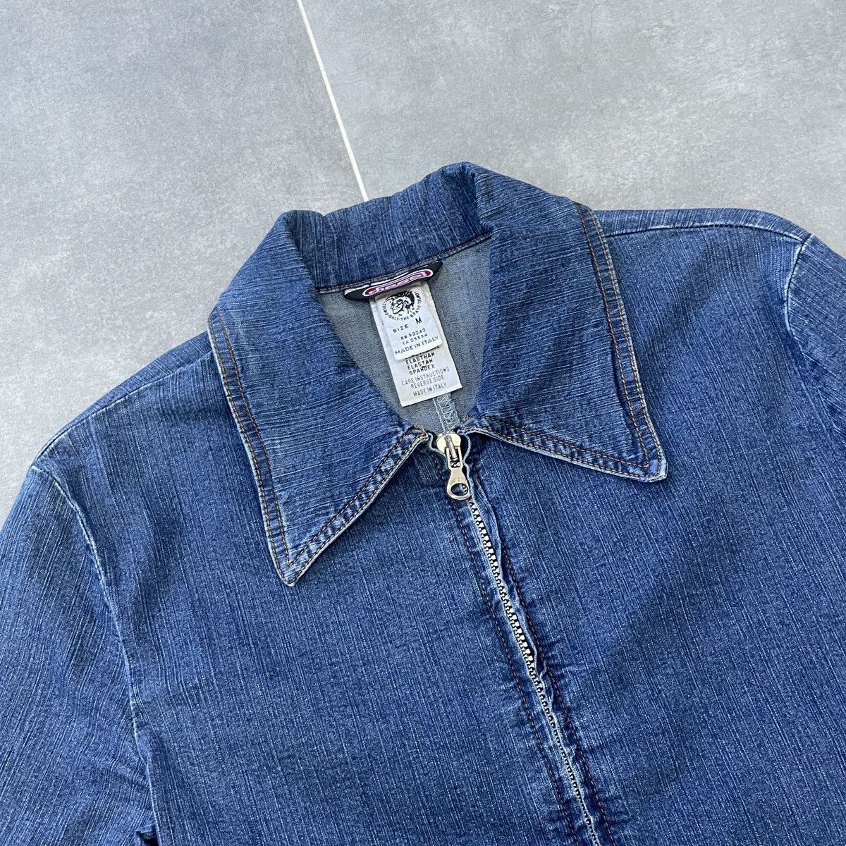 Diesel Vintage Diesel Women Denim Jacket Size M Size M / US 6-8 / IT 42-44 - 9 Thumbnail