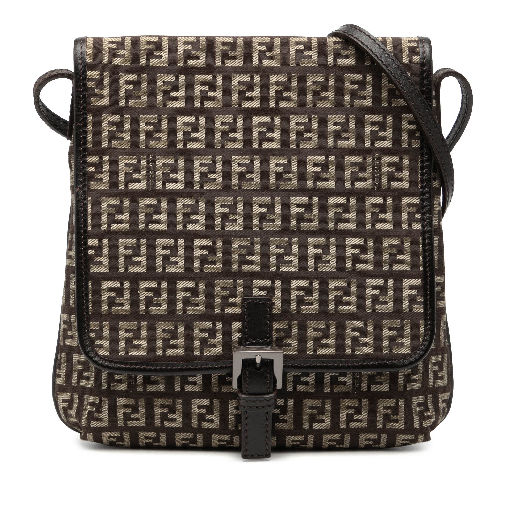 Fendi Fendi Zucchino Canvas Crossbody Size ONE SIZE - 1 Thumbnail
