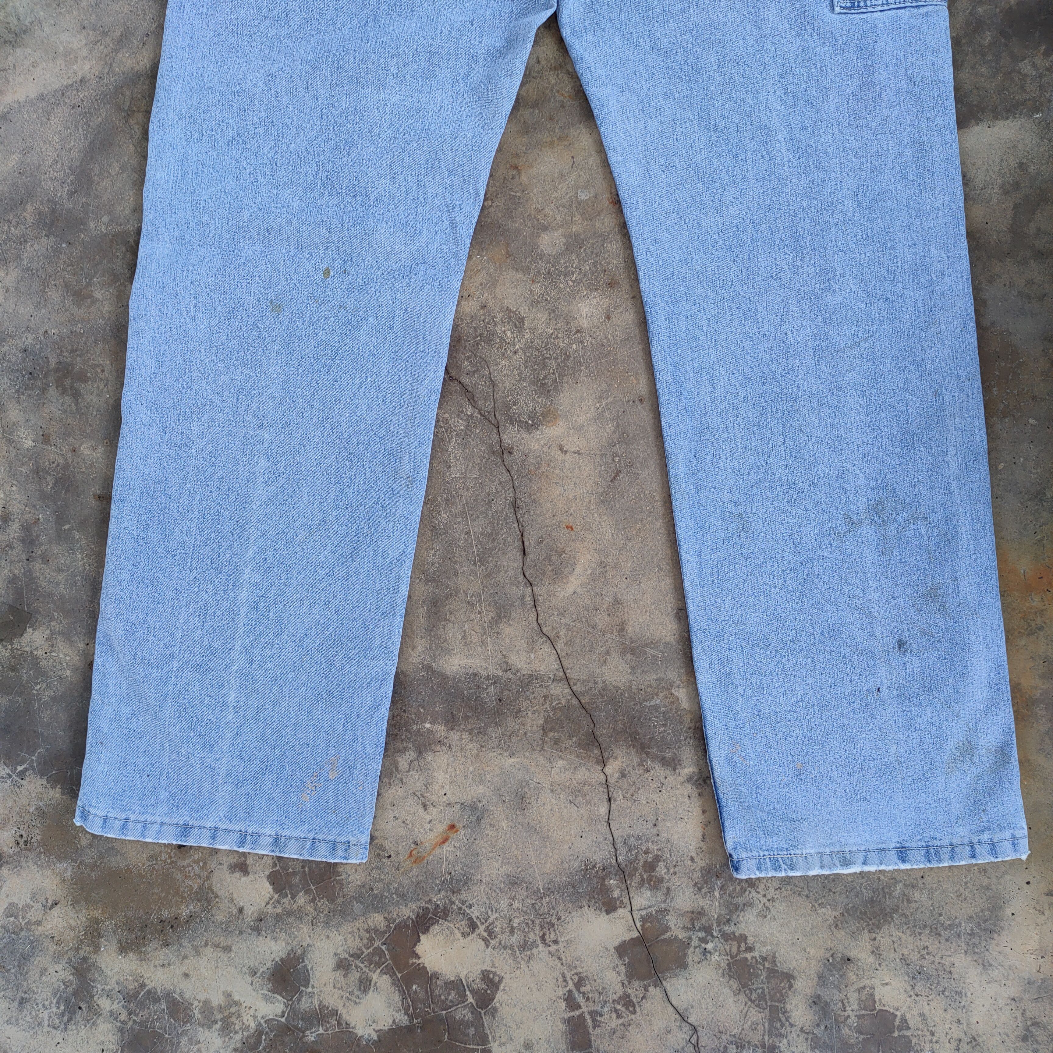 Lee VINTAGE LEE CARPENTER FADED JEANS DENIM PANTS Size US 38 / EU 54 - 12 Thumbnail